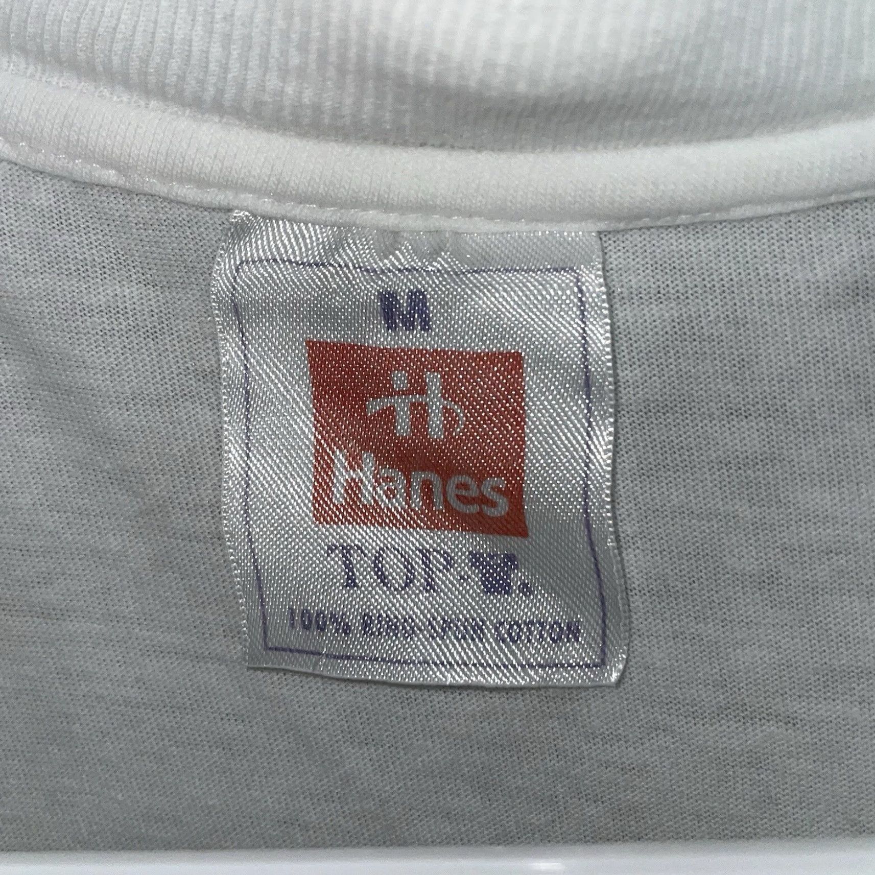 Hanes VTG Hanes Shetland Islands Animals Cotton White Graphic Tee Mens M single stitch Size US M / EU 48-50 / 2 - 4 Thumbnail