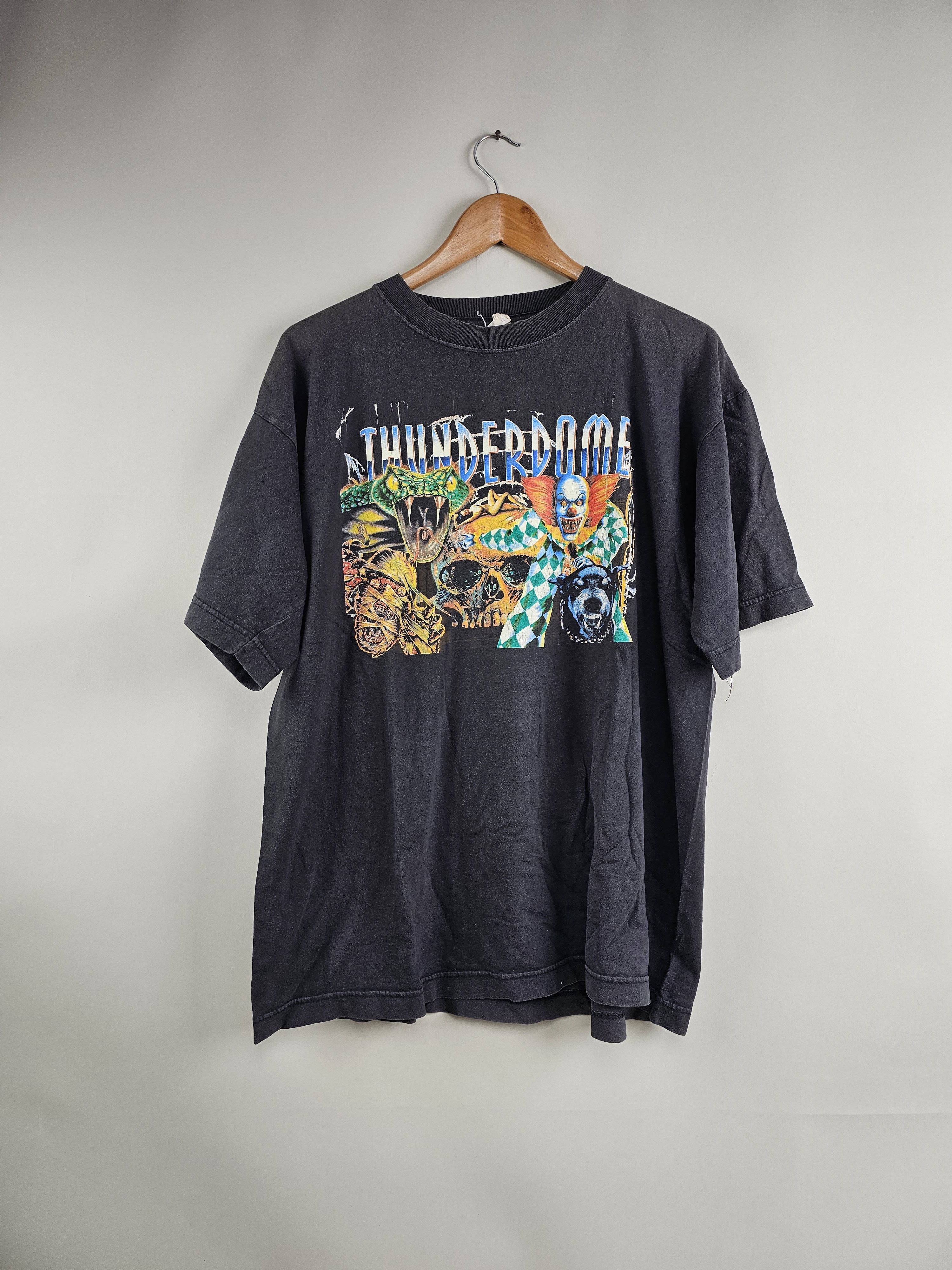 Band Tees × Thunderdome × Vintage 1995 Thunderdome Best Of Hardcore will never die XL 90s Size US XL / EU 56 / 4 - 6 Thumbnail