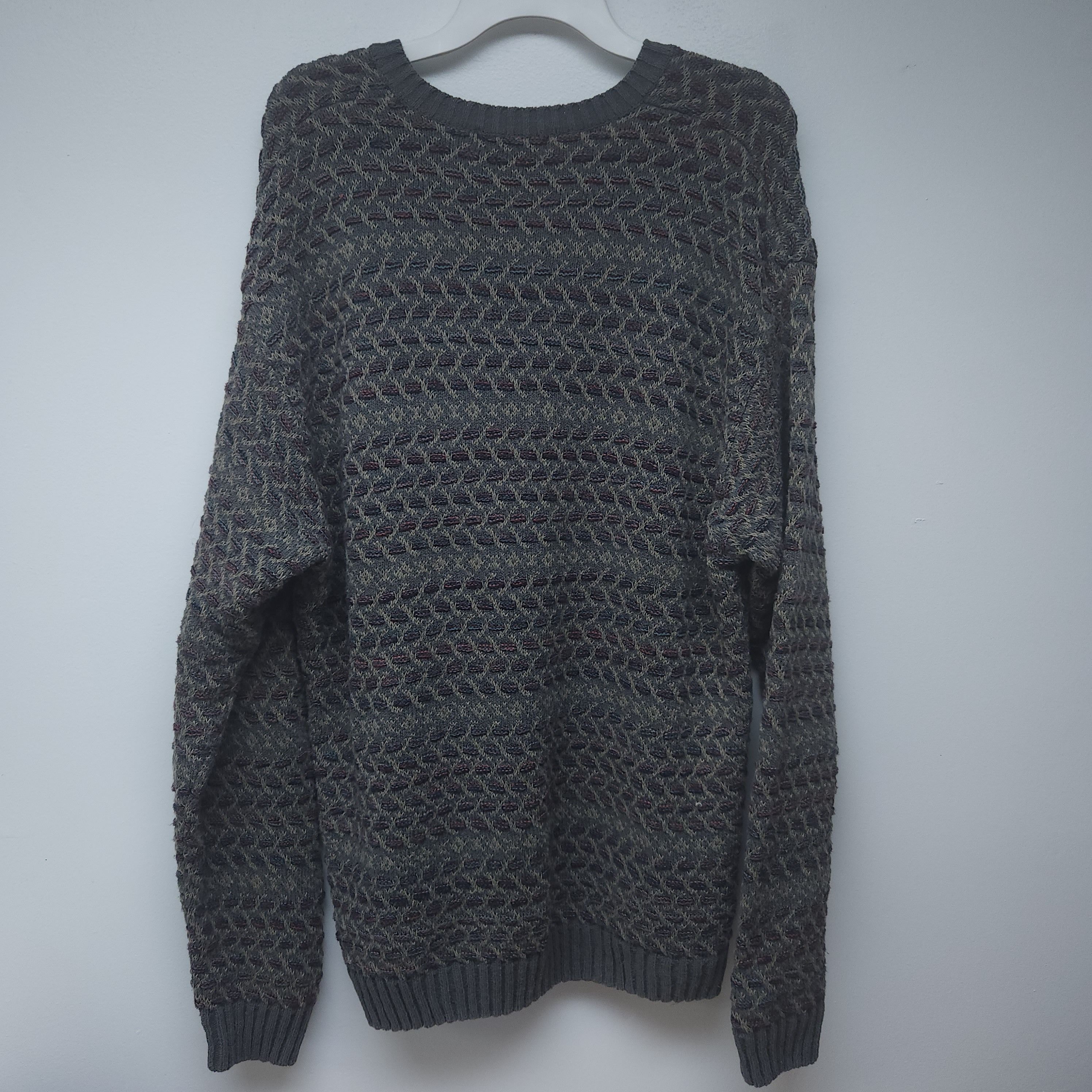Eddie Bauer × Vintage Vintage Eddie Bauer V-Neck Sweater Size US L / EU 52-54 / 3 - 2 Thumbnail