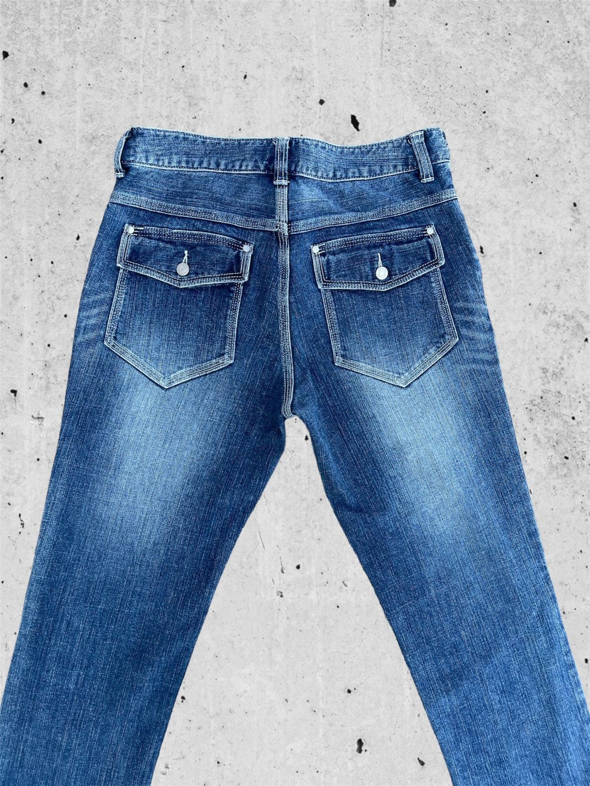 Japanese Brand 🔥 Appena Due Distressed Denim Streetwear W32🔥 Size US 32 / EU 48 - 15 Thumbnail