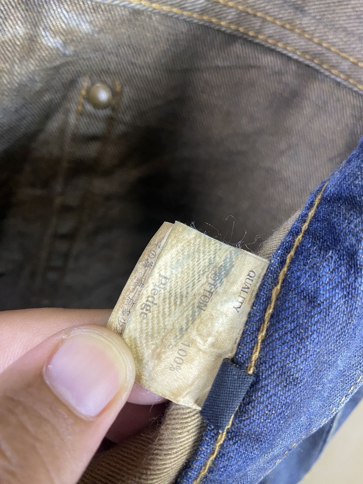 Pledge Pledge Mud Denim Pants Size US 34 / EU 50 - 6 Thumbnail