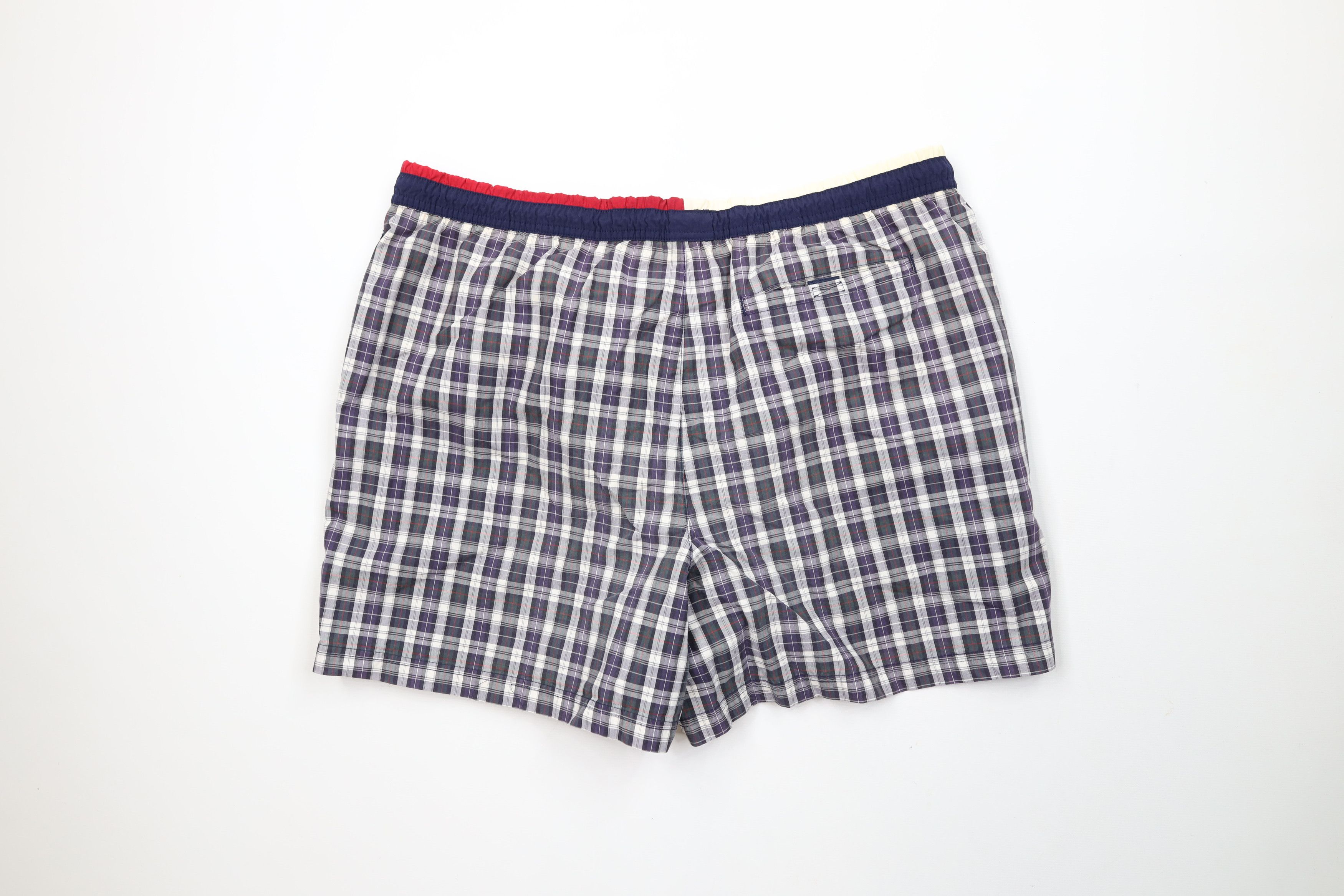 Tommy Hilfiger × Vintage Vintage 90s Tommy Hilfiger Above Knee Shorts Swim Trunks Size US 34 / EU 50 - 10 Thumbnail