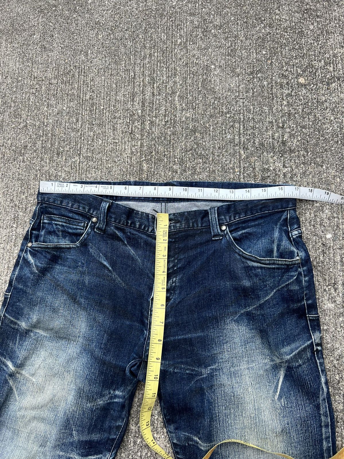 Tornado Mart Vintage Tornado Mart Distress Fade Denim Stretch Flare Jeans Size US 32 / EU 48 - 2 Thumbnail