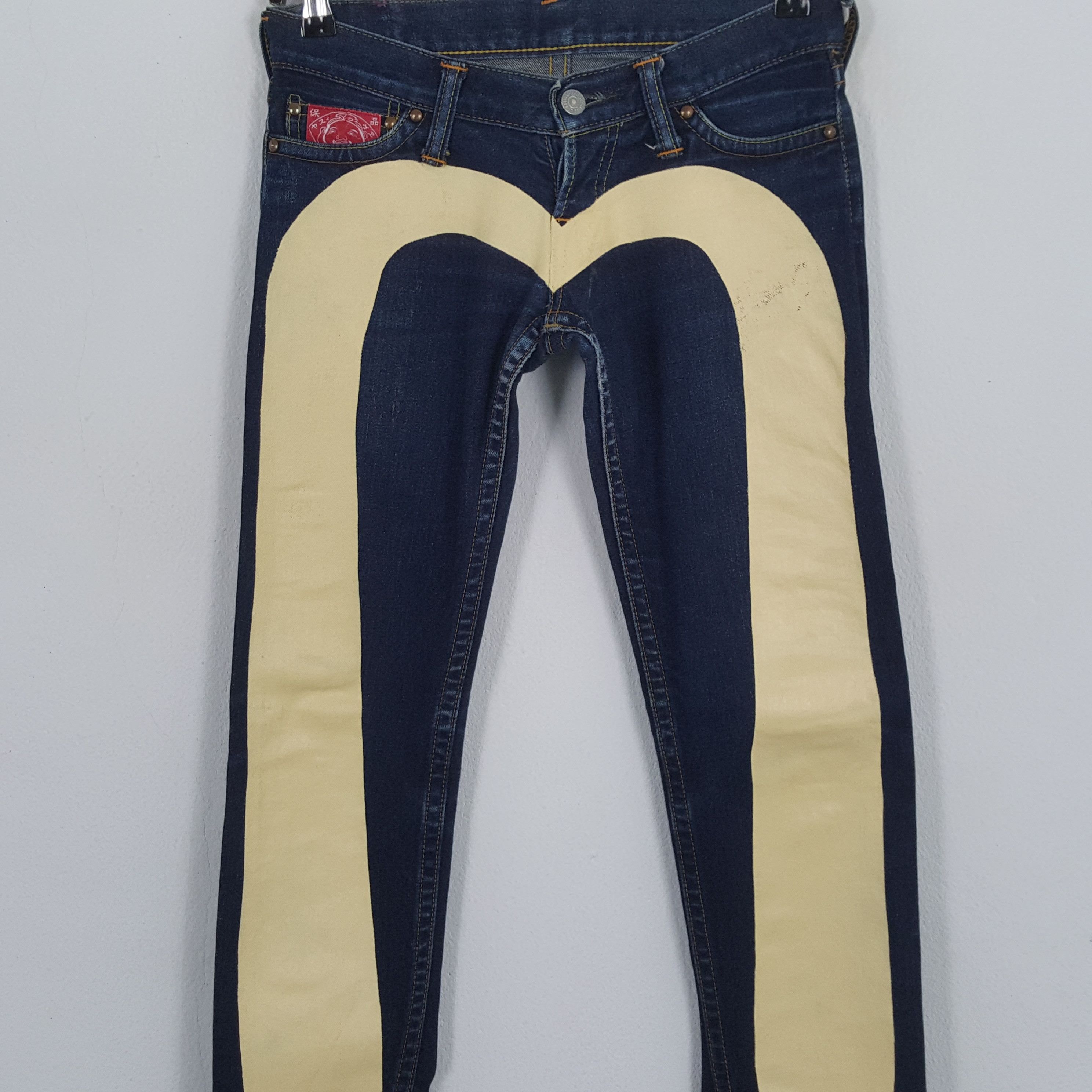 Evisu × Japanese Brand × Vintage EVISU Women Jeans Streetwear Custom Daicock Style Size 28" / US 6 / IT 42 - 2 Thumbnail