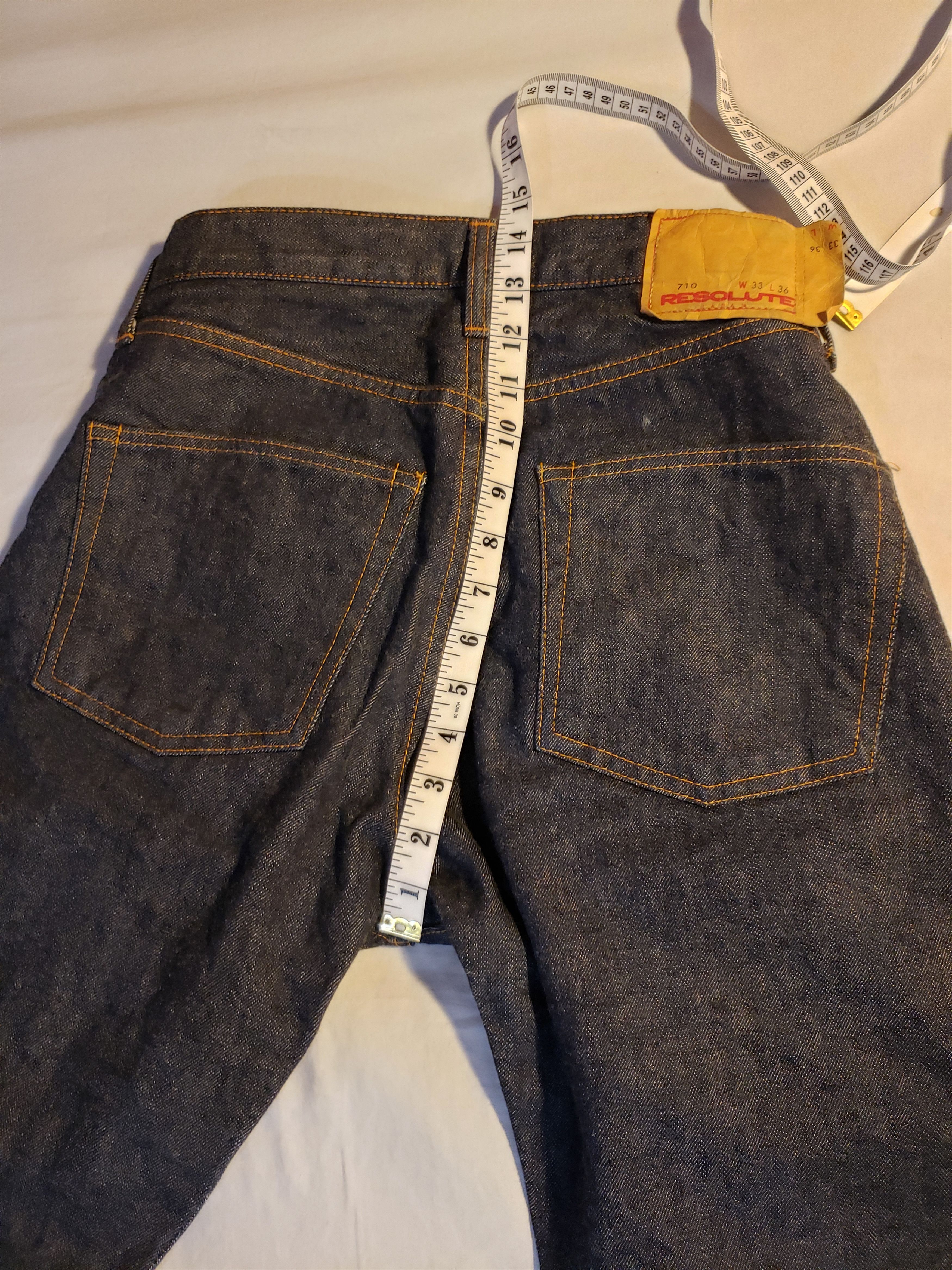 RESOLUTE Resolute 710 slim straight: Tag size 33, Waist 31.5 Size US 31 - 17 Thumbnail