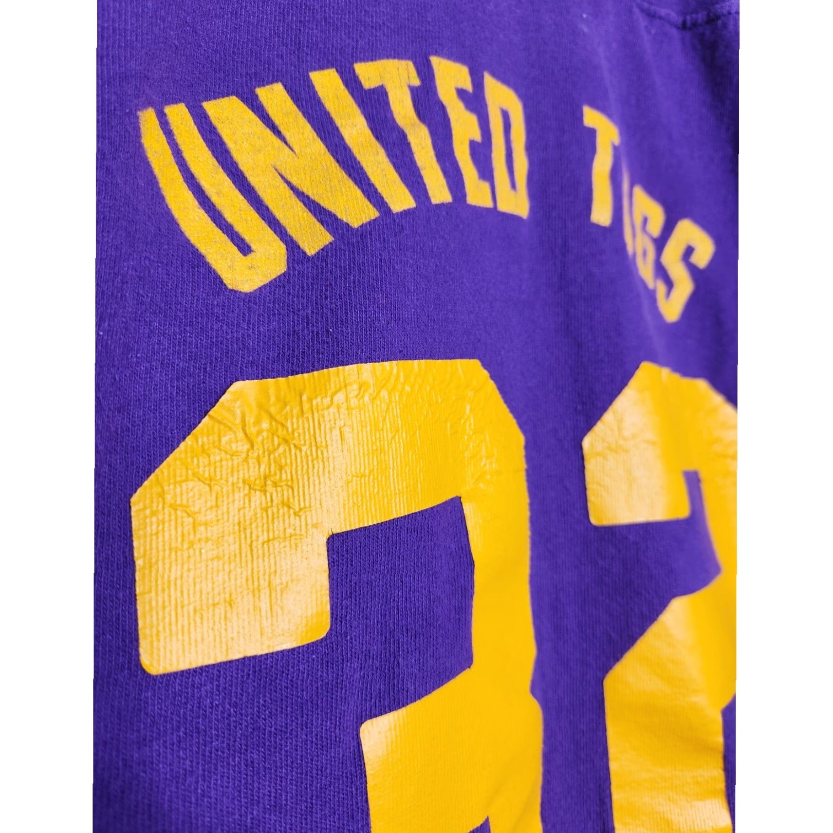 Russell Athletic VINTAGE Russell Athletic United Tugs Purple Double Sided Jersey Shirt Large Size US L / EU 52-54 / 3 - 6 Thumbnail