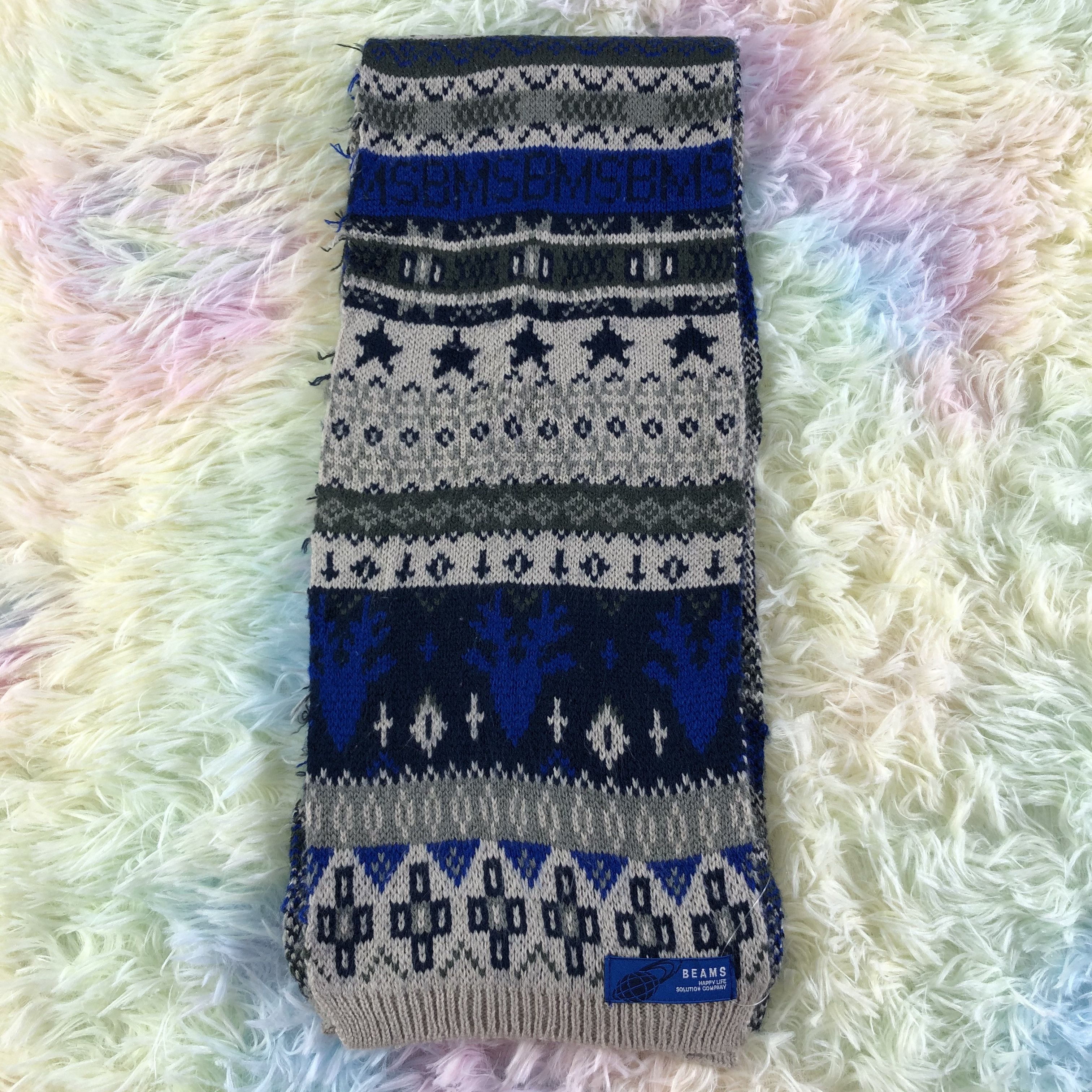Vintage Beams Scarf / Muffler / Neckwear - KM26 Size ONE SIZE - 2 Thumbnail