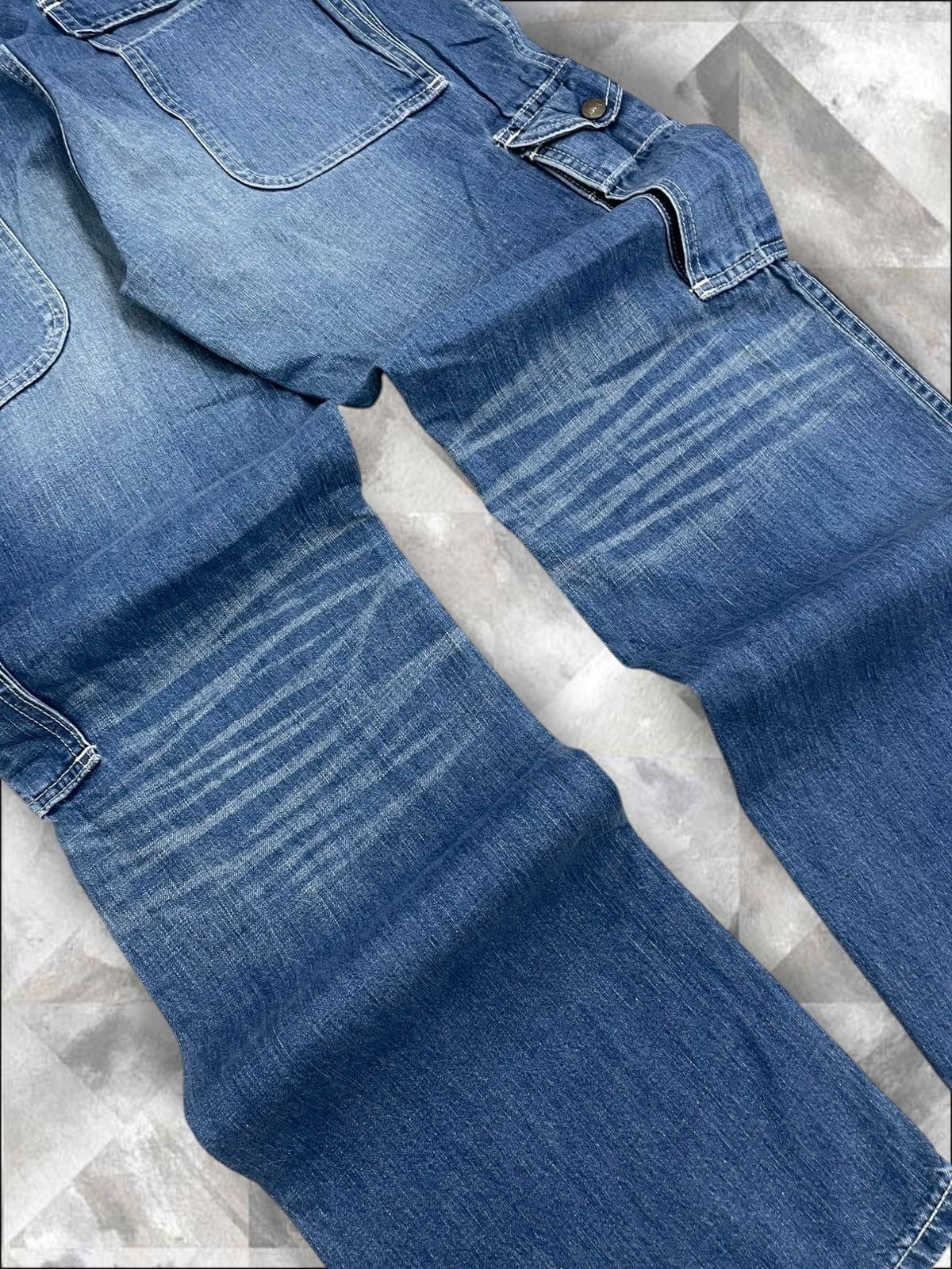 Lee Vintage 1990s Designer Lee Bush Pant Baggy Rare Style Size US 32 / EU 48 - 15 Thumbnail