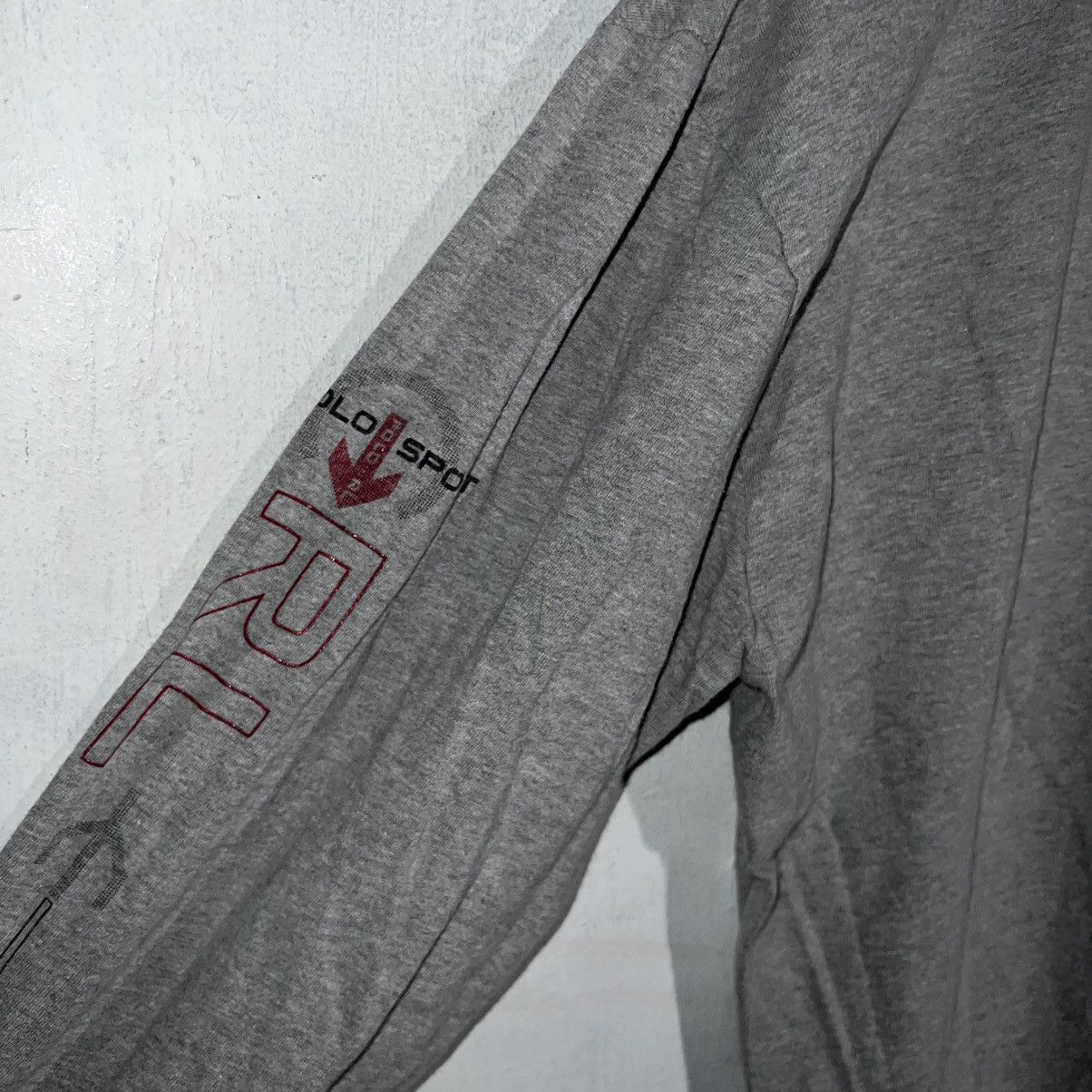 Polo Ralph Lauren × Vintage 90s vintage polo sport, long sleeve oversized T-shirt Size US M / EU 48-50 / 2 - 7 Thumbnail