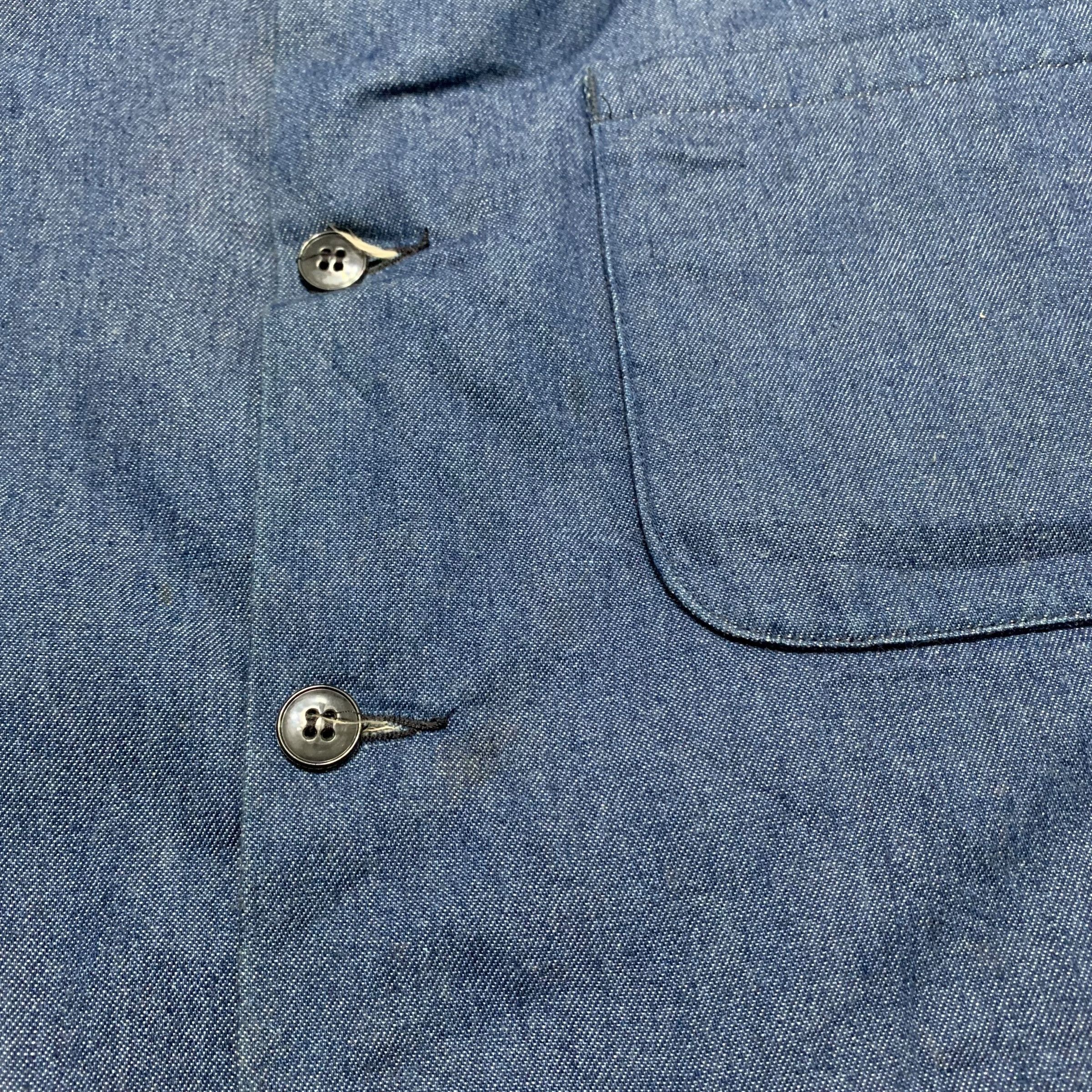 Danton Vintage Danton Denim Chore Jacket Size US M / EU 48-50 / 2 - 7 Thumbnail