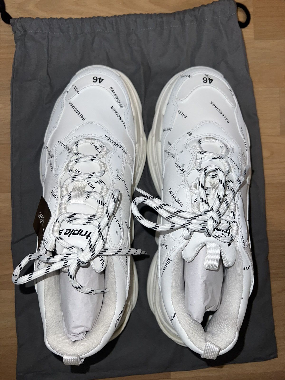 Balenciaga Balenciaga Triple S Size US 12 / EU 45 - 6 Thumbnail