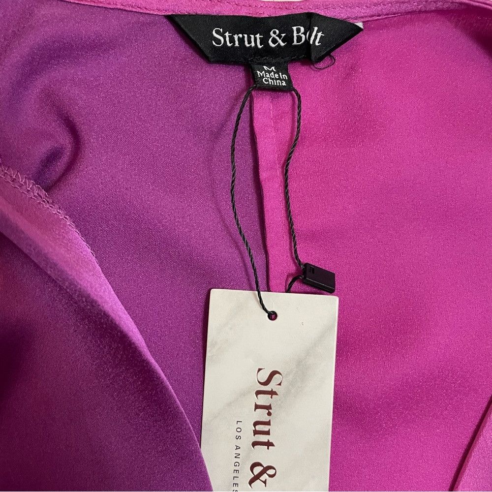 Other NWT New Strut & Bolt Two-Tone Bodysuit Dark Light Purple Si Size M / US 6-8 / IT 42-44 - 7 Thumbnail