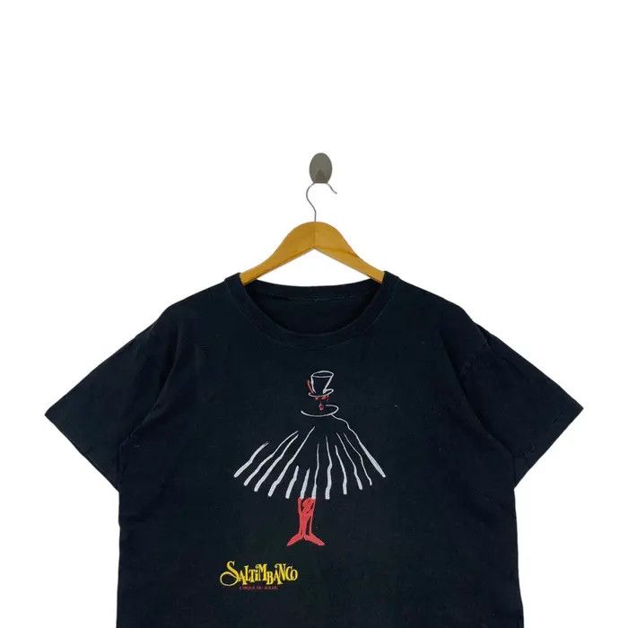 Vintage Vintage 90’ SALTIMBANCO CIRQUE DU SOLEIL Circus Tee Shirt Size M / US 6-8 / IT 42-44 - 2 Thumbnail