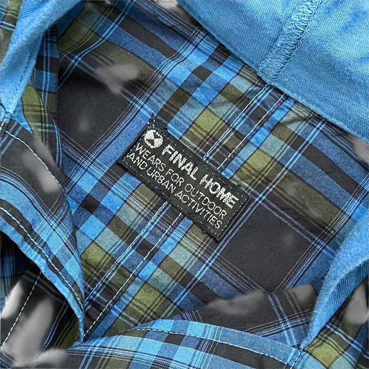 Final Home Final Home Plaid Outdoor Button Up Windbreaker Jacket Size US M / EU 48-50 / 2 - 6 Thumbnail