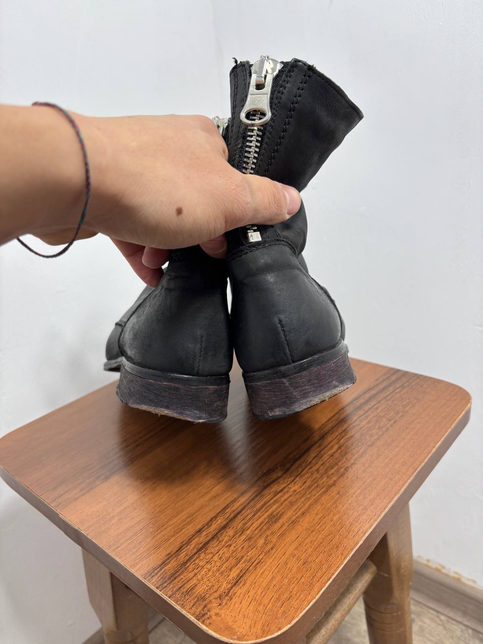 Vintage Avant Garde AS 98 Guidi Style VTG Leather Boots Size US 7 / EU 40 - 8 Thumbnail