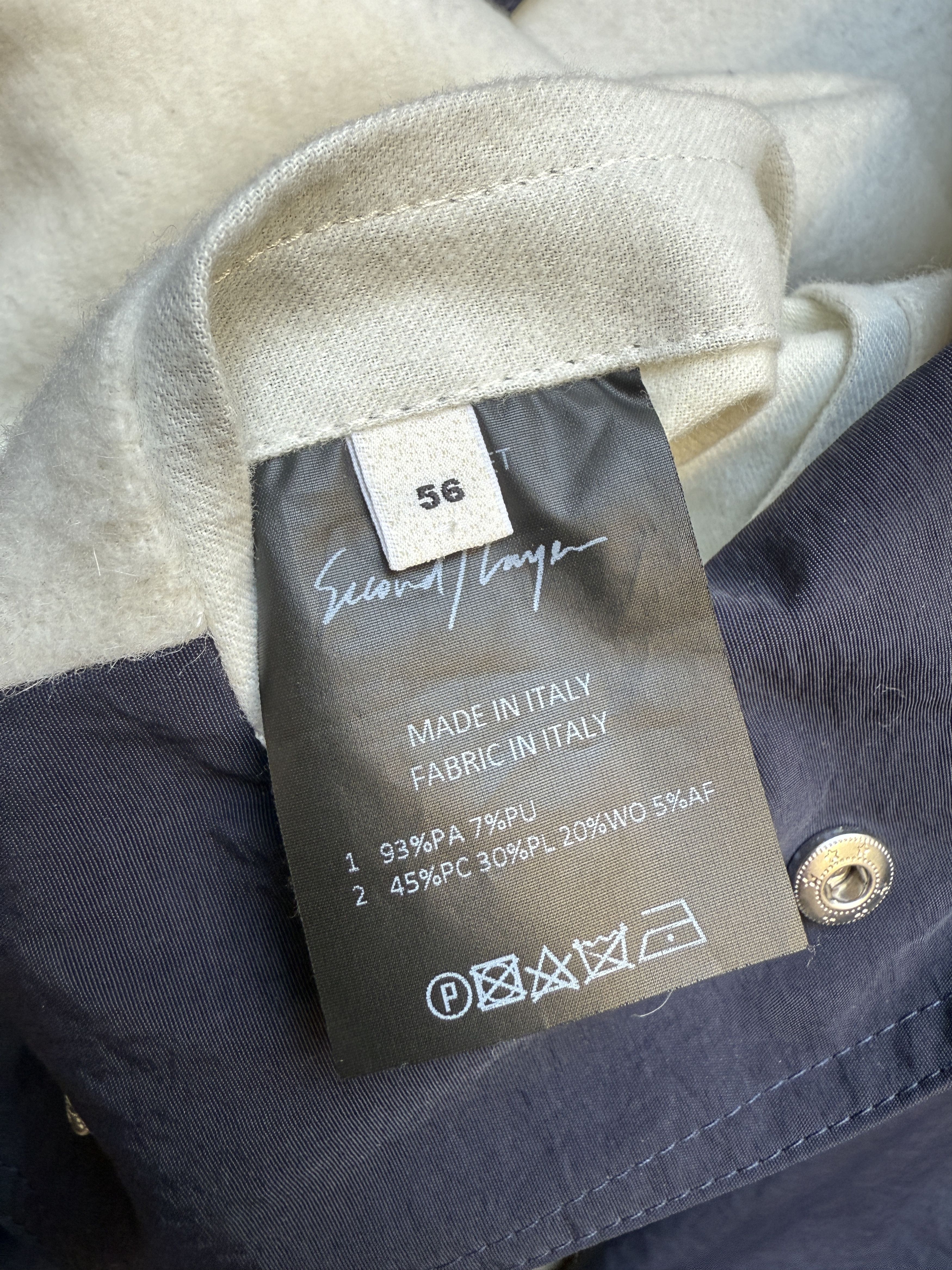 Second/Layer second layer coach's jacket button up wool lined 56 L XL Size US XL / EU 56 / 4 - 7 Thumbnail
