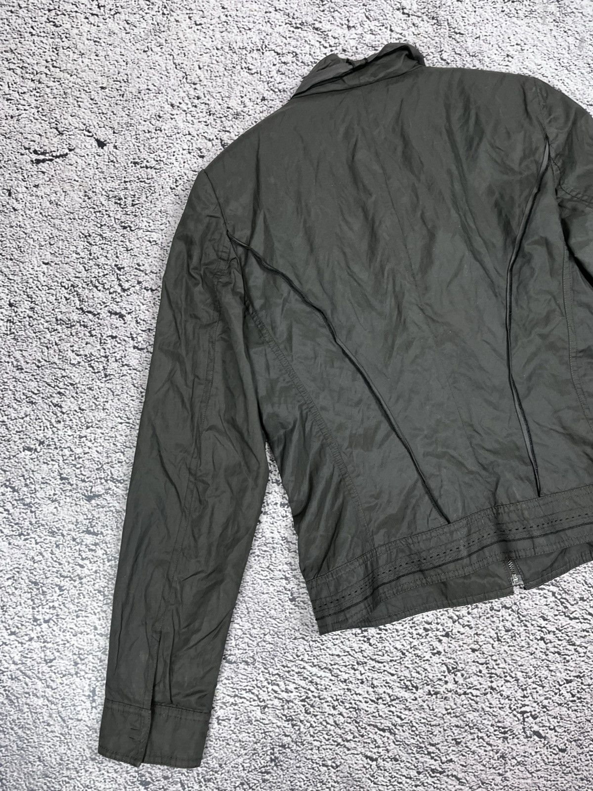 Japanese Brand Vintage Pleated AvantGarde Jacket Y2K Blazer size M Size M / US 6-8 / IT 42-44 - 8 Thumbnail