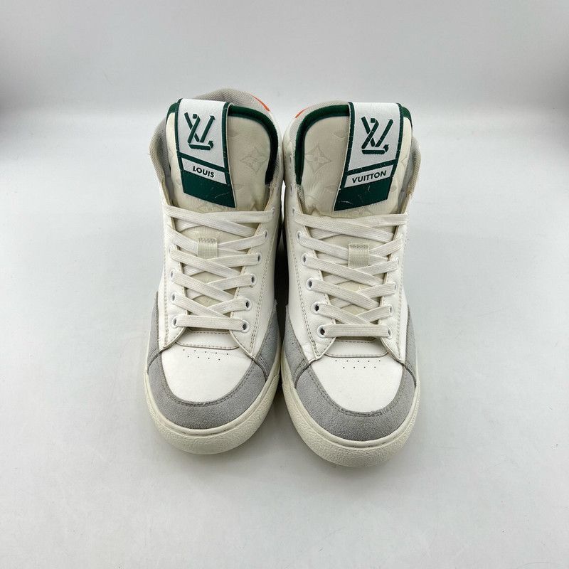 Louis Vuitton Louis Vuitton Charlie Leather High-Top Sneakers - Size US 8.5 / EU 41-42 - 2 Thumbnail