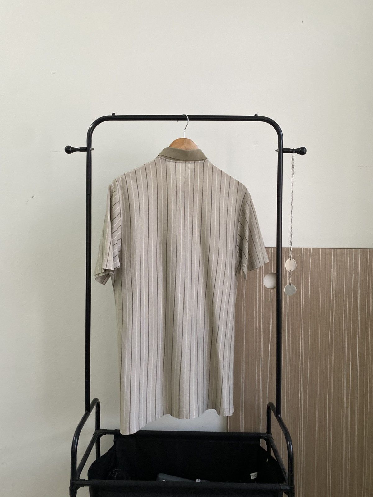 Yves Saint Laurent 🔥 VINTAGE Yves Saint Laurent Pour Homme Polo Colar Shirt 🔥 Size US M / EU 48-50 / 2 - 10 Thumbnail