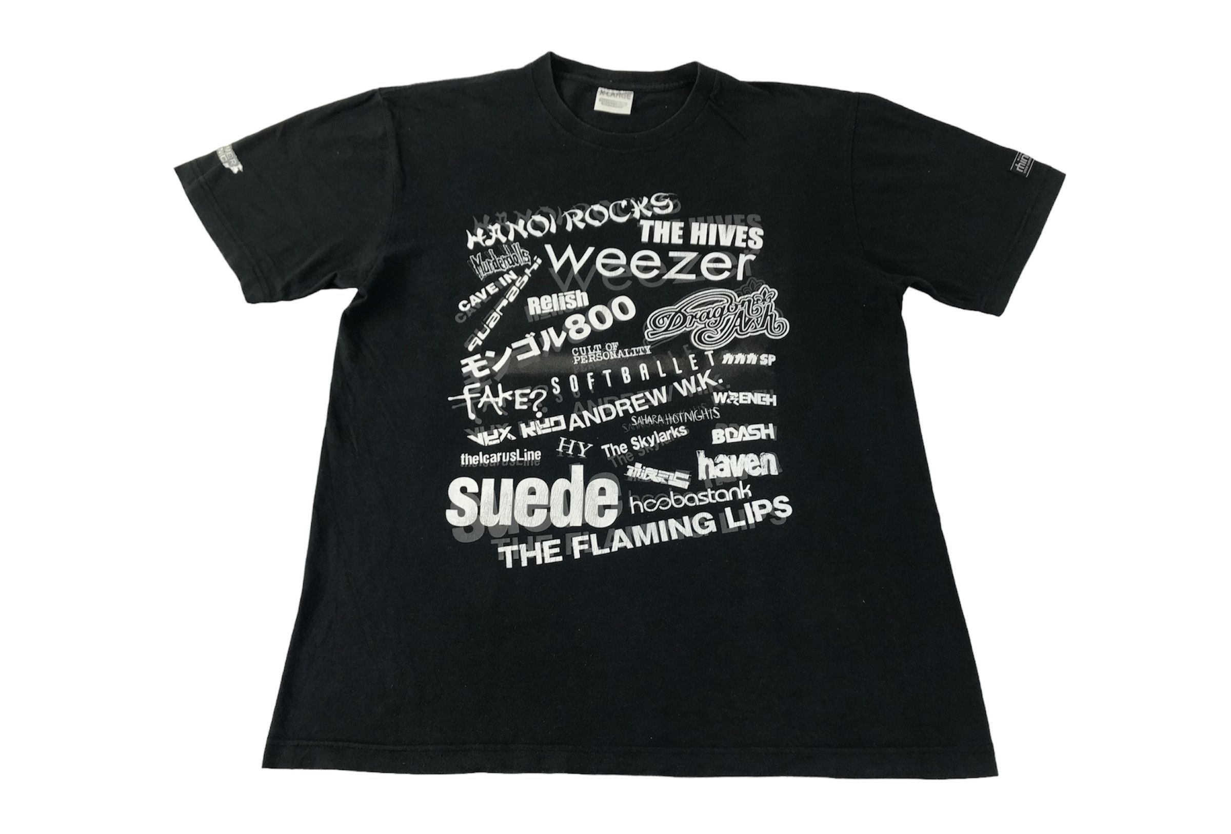 Band Tees Y2K Summer Sonic Band List Britpop Tour 2000 Printed Tee Size US XL / EU 56 / 4 - 1 Thumbnail