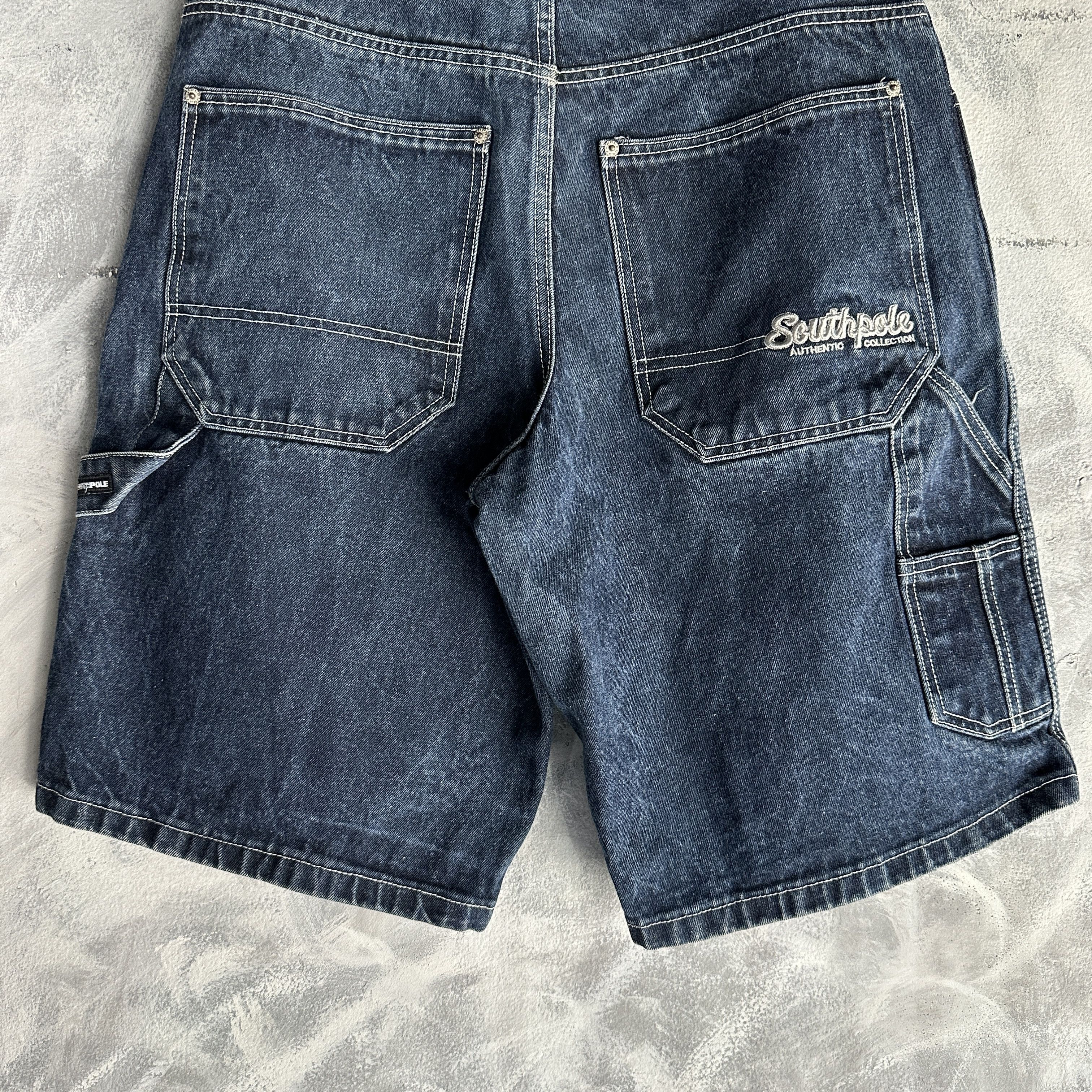 Southpole Vtg Y2k Southpole Shorts Carpenter Baggy Hip Hop Embroidered Size US 36 / EU 52 - 2 Thumbnail