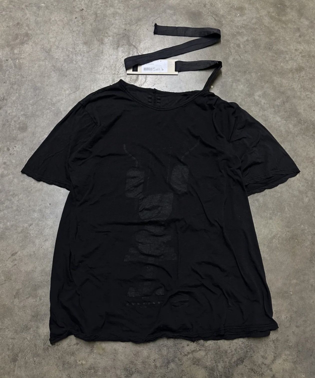 Rick Owens SS07 Gym Logo Shirt 2 NWT