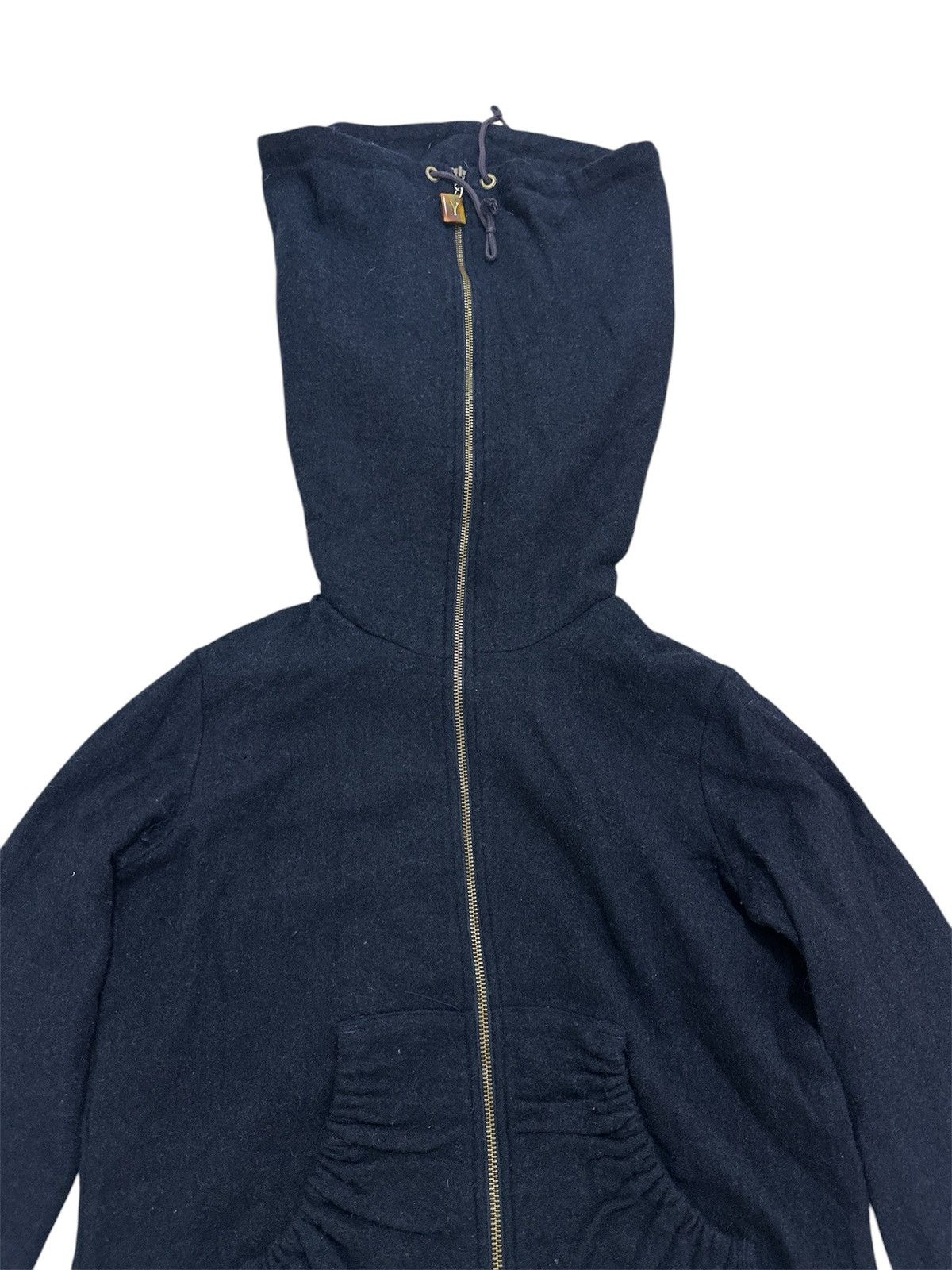 Issey Miyake Rare Ne-net Issey Miyake High Neck Wool Jacket Design Size US M / EU 48-50 / 2 - 3 Thumbnail