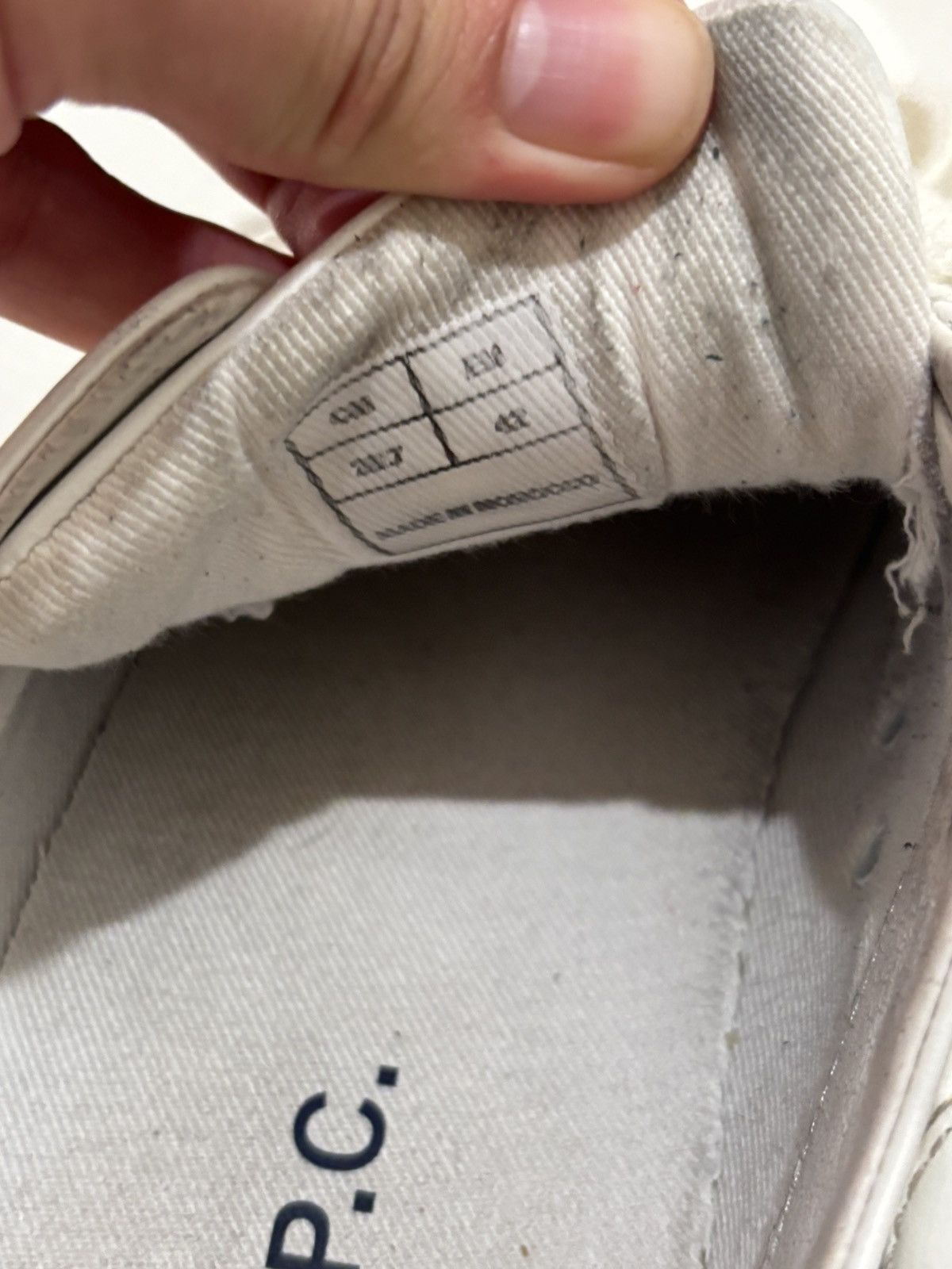 A.P.C. APC Sneakers Size 42 Size US 9 / EU 42 - 6 Thumbnail