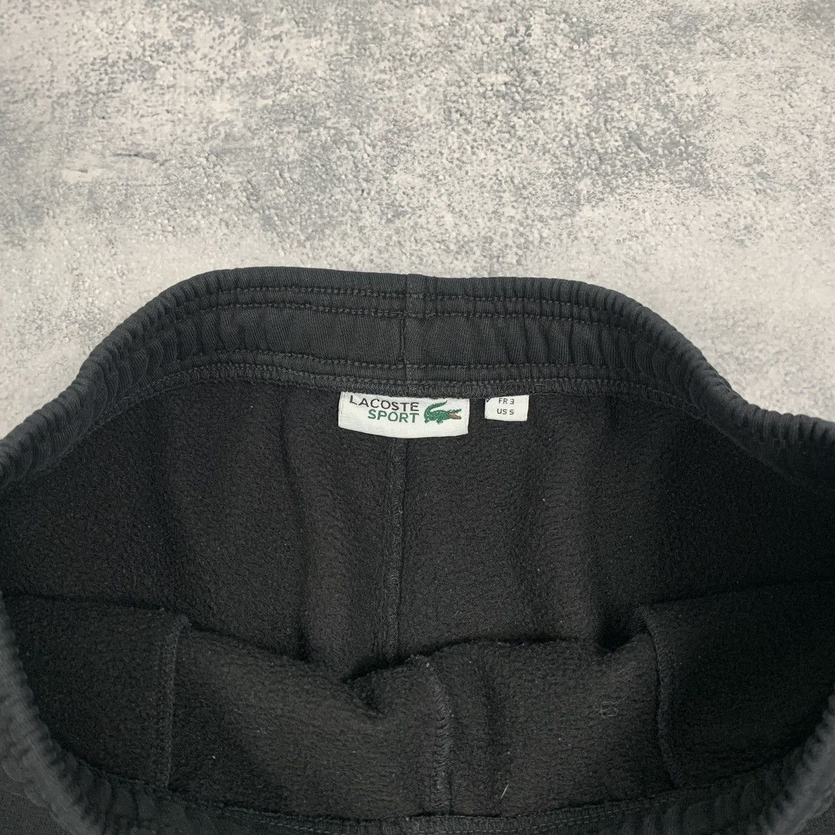 Lacoste Men’s Lacoste Sweatpants Black Joggers Size S Size US 28 / EU 44 - 10 Thumbnail