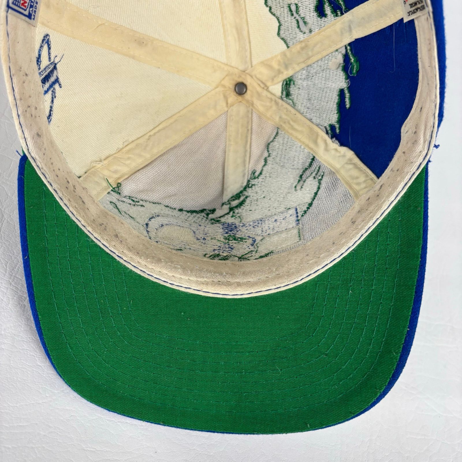 Logo Athletic VTG Seattle Seahawks Splash Logo Athletic Pro Line Snapback Size ONE SIZE - 7 Thumbnail
