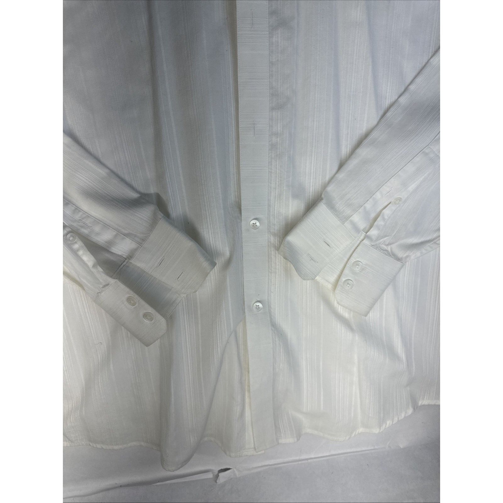 Calvin Klein Calvin Klein White Vintage Long-Sleeve Button-Up Shirt XL Size US XL / EU 56 / 4 - 4 Thumbnail