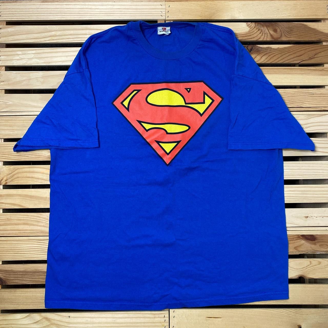 Other Vintage Six Flags x Superman Blue Rollercoaster Tee Size 2XL Size US XXL / EU 58 / 5 - 1 Thumbnail