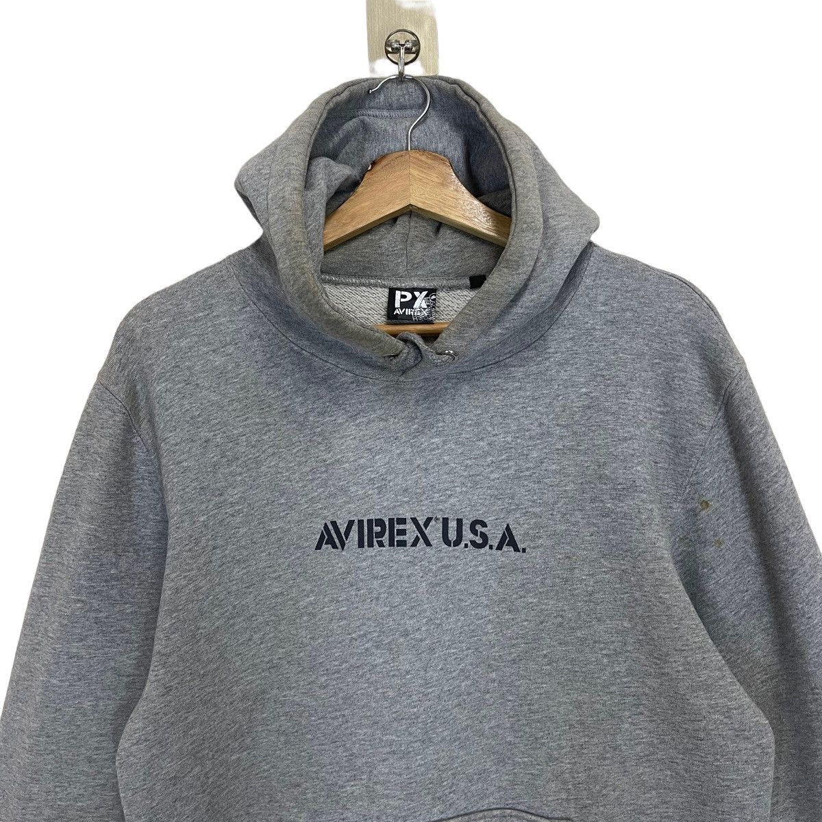Avirex AVIREX USA BIG LOGO PULLOVER HOODIE Size US M / EU 48-50 / 2 - 7 Thumbnail