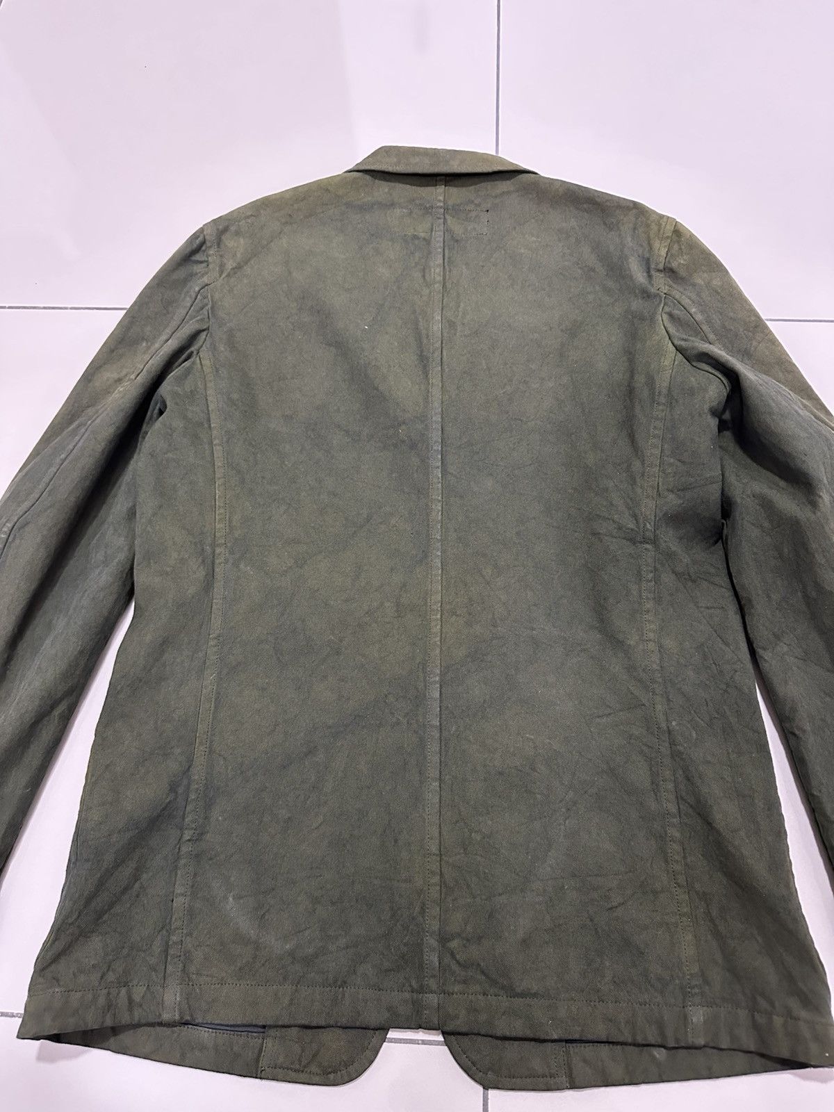 Comme des Garcons × Comme des Garcons Homme Plus AD04 Comme Des Garcons Homme Jacket Olive Color Design Size US L / EU 52-54 / 3 - 10 Thumbnail