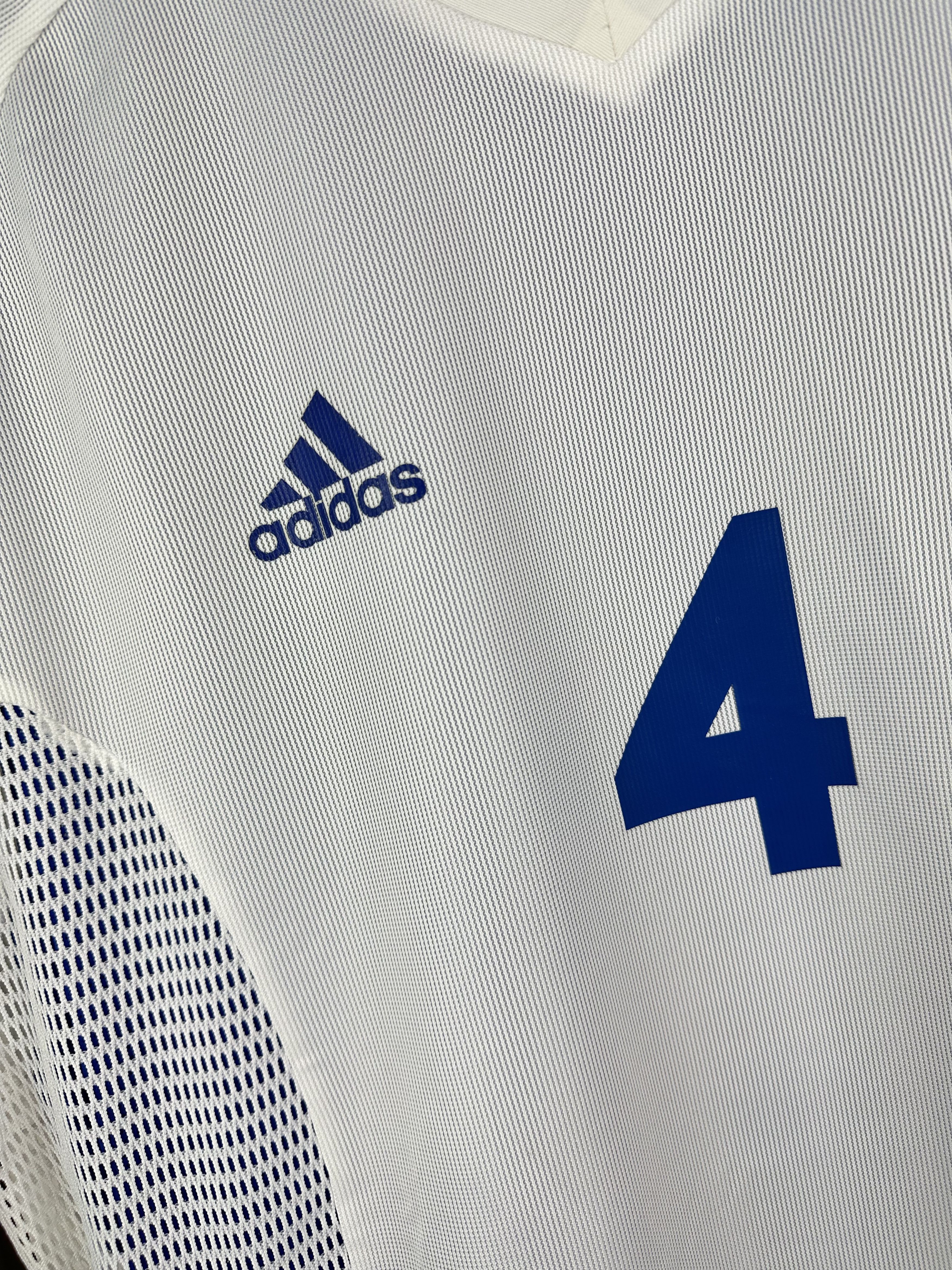 Adidas Finland football shirt 2003 Match Worn Hyypia Jersey Еуу Size US L / EU 52-54 / 3 - 5 Thumbnail