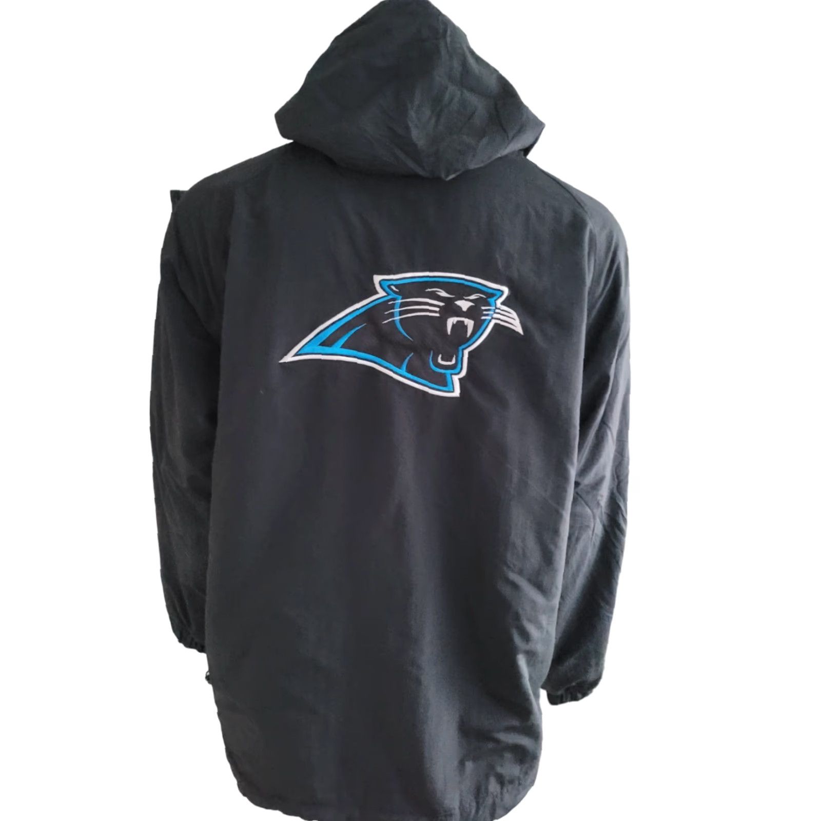 NFL NFL Jacket Reversible L Men Black Sports NFL Panthers Reversible Jacket - L Mens Size US 33 - 6 Thumbnail