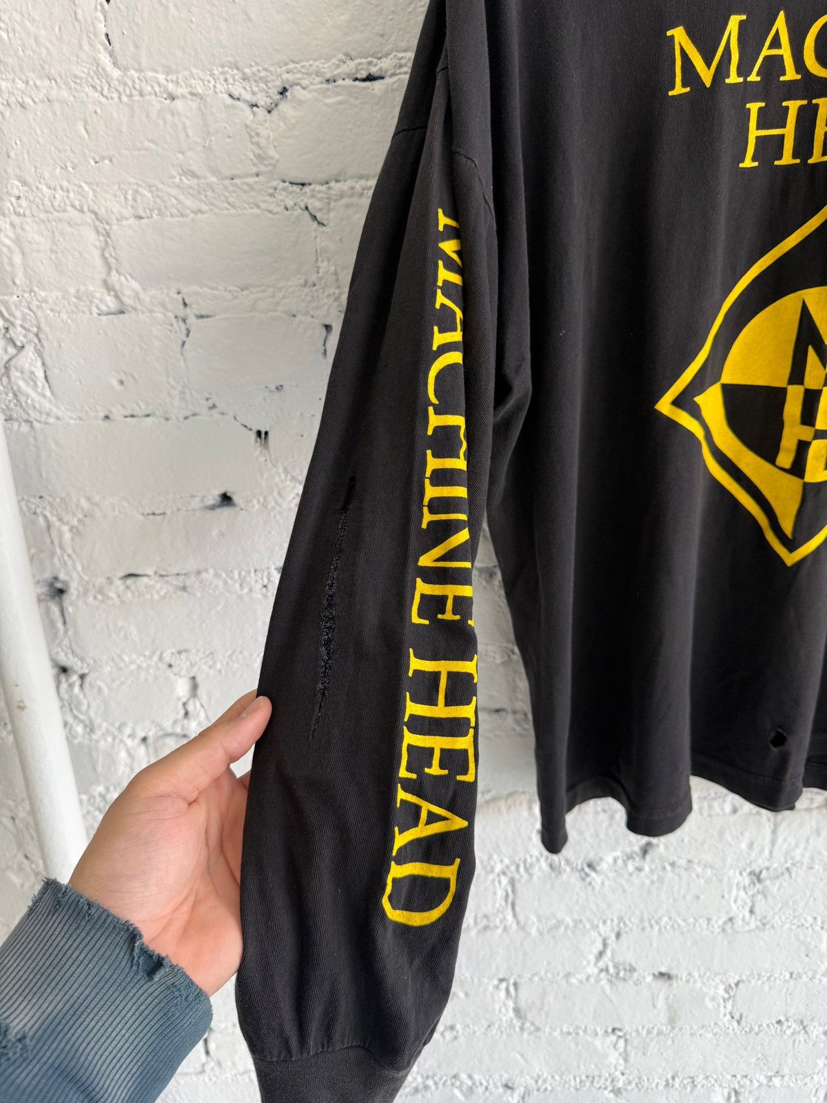 Vintage 1994 MACHINE HEAD ‘FUCK IT ALL’ L/S TEE Size US XL / EU 56 / 4 - 3 Thumbnail