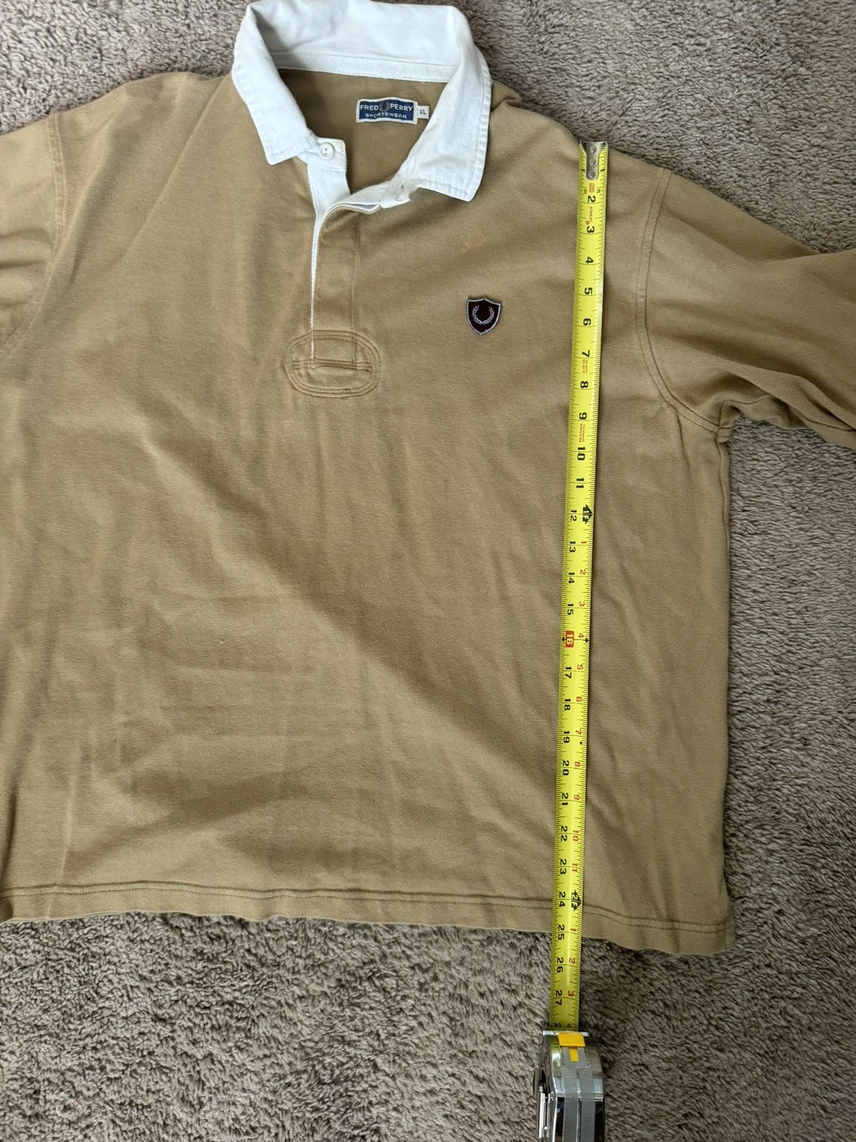 Fred Perry × Polo Ralph Lauren × Vintage rugby long sleeve shirt Size US L / EU 52-54 / 3 - 3 Thumbnail