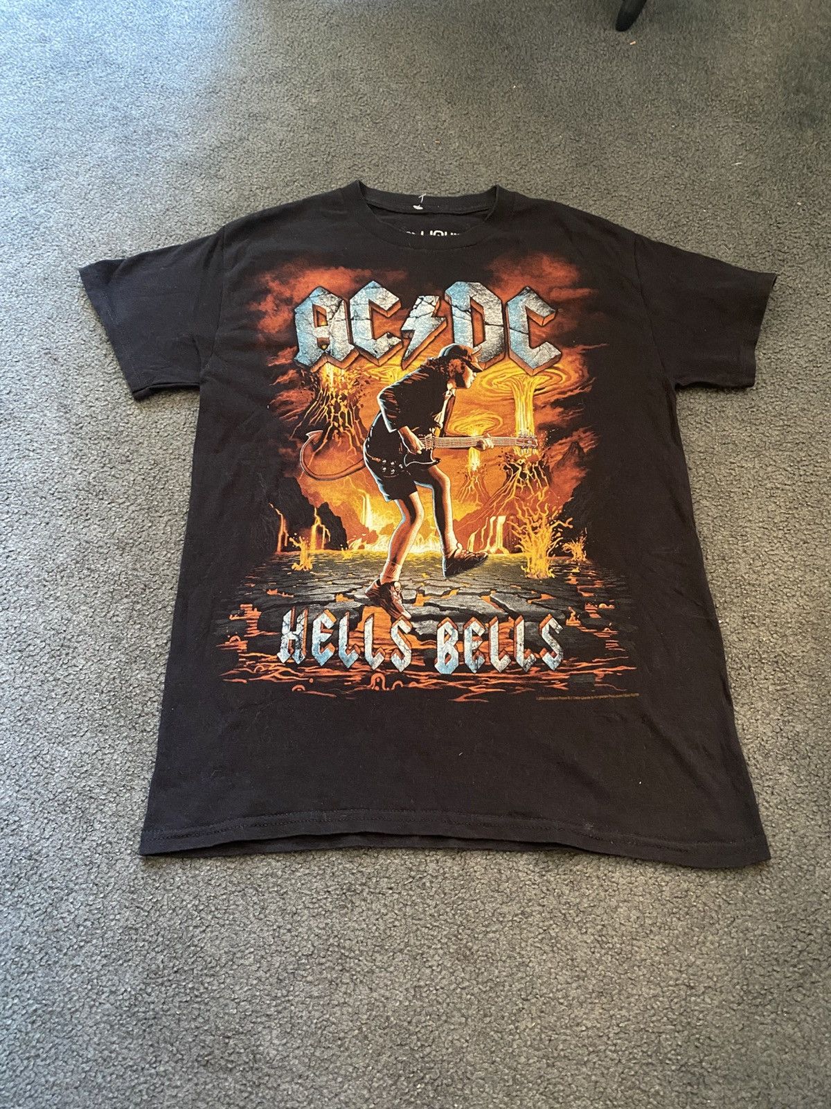 Band Tees × Liquid Blue × Vintage AC/DC X LIQUID BLUE HELLS BELLS TEE Size US S / EU 44-46 / 1 - 1 Thumbnail