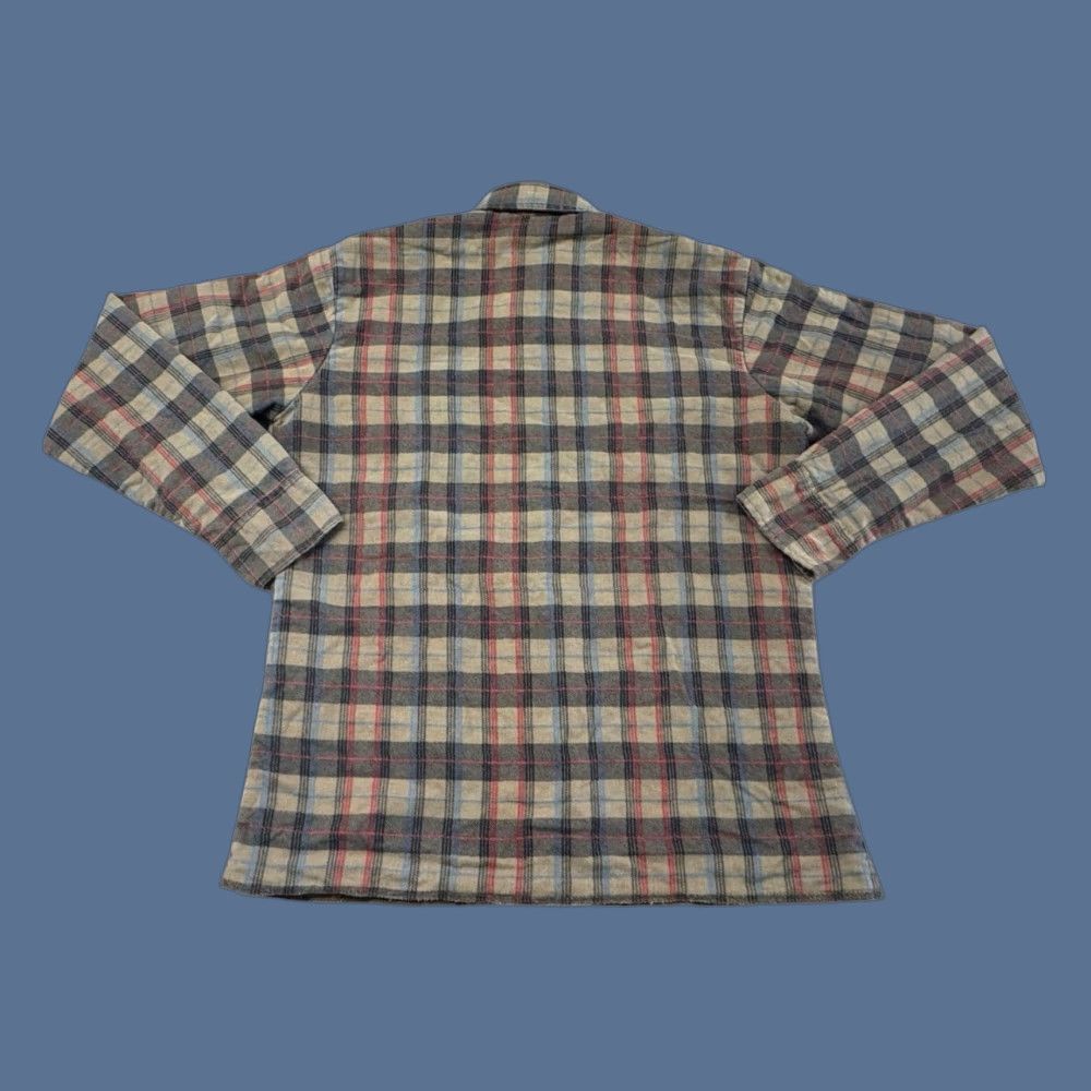 Vintage VTG Northwest Territory Shacket Mens Medium Brown Plaid Flannel Quilted Lined Jacket Size US M / EU 48-50 / 2 - 1 Thumbnail
