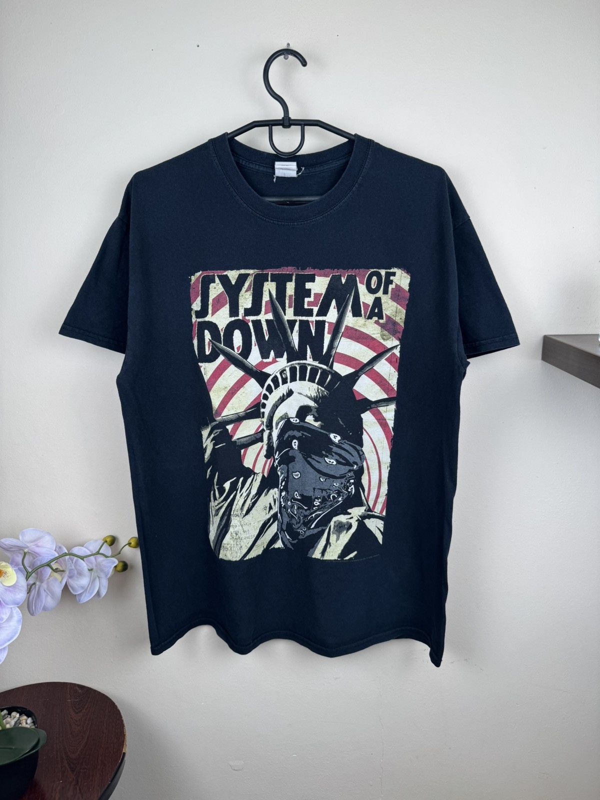 Other Vintage System of a Down T shirt 2017 Black Sz L Rock Black Size US L / EU 52-54 / 3 - 3 Thumbnail