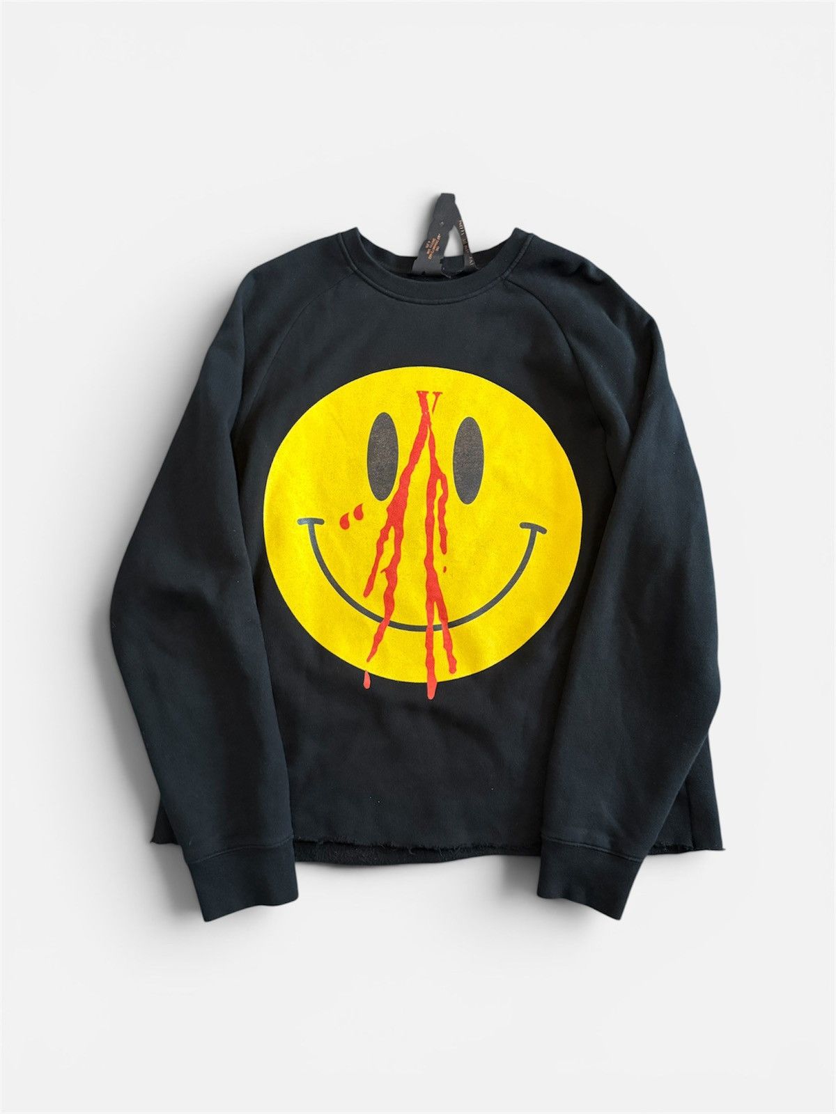 Vlone Vlone "Die Lit" Smiley Face Crewneck Size US M / EU 48-50 / 2 - 1 Thumbnail