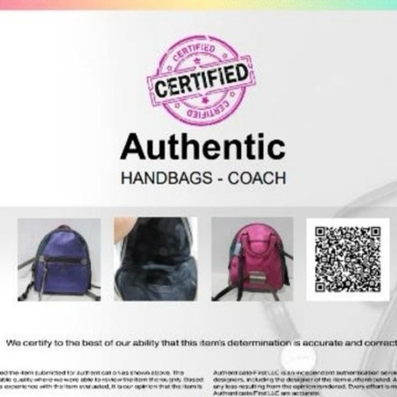 Coach Authentic Coach Colorblock Andi Backpack Size ONE SIZE - 8 Thumbnail