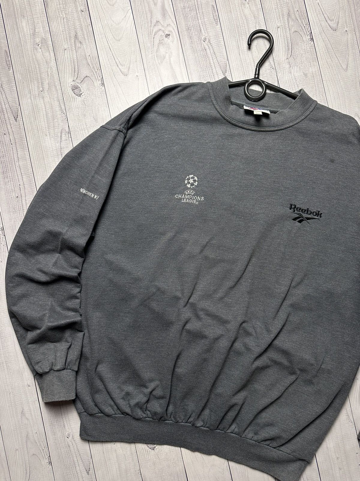 Reebok × Vintage Vintage Reebok soccer sweatshirt Bayern Munich 97 Munchen 97 Size US XL / EU 56 / 4 - 2 Thumbnail