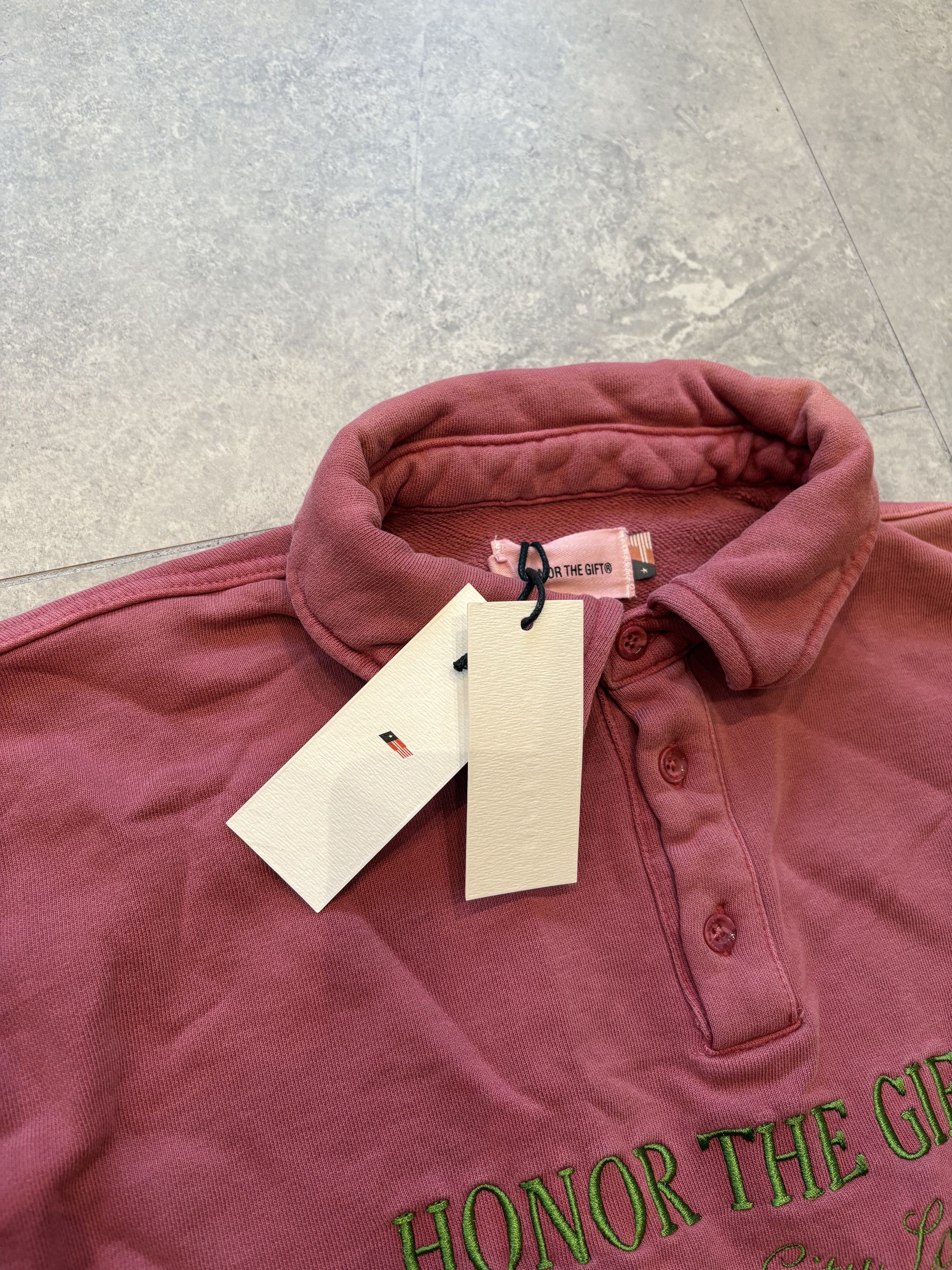 Honor the Gift Rugby Fleece - Soul Size US XL / EU 56 / 4 - 4 Thumbnail