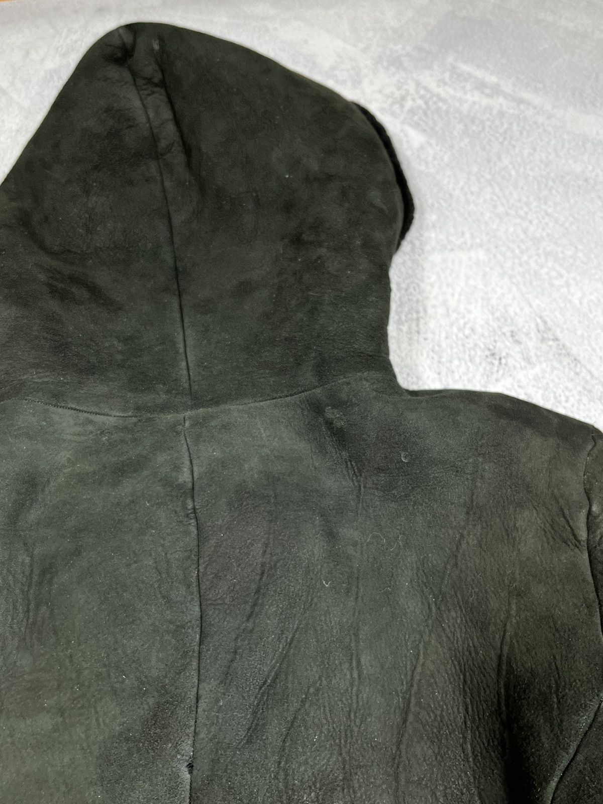 Other Vintage 90s sheepskin cropped hooded b3 coat jacket 00s Size S / US 4 / IT 40 - 13 Thumbnail