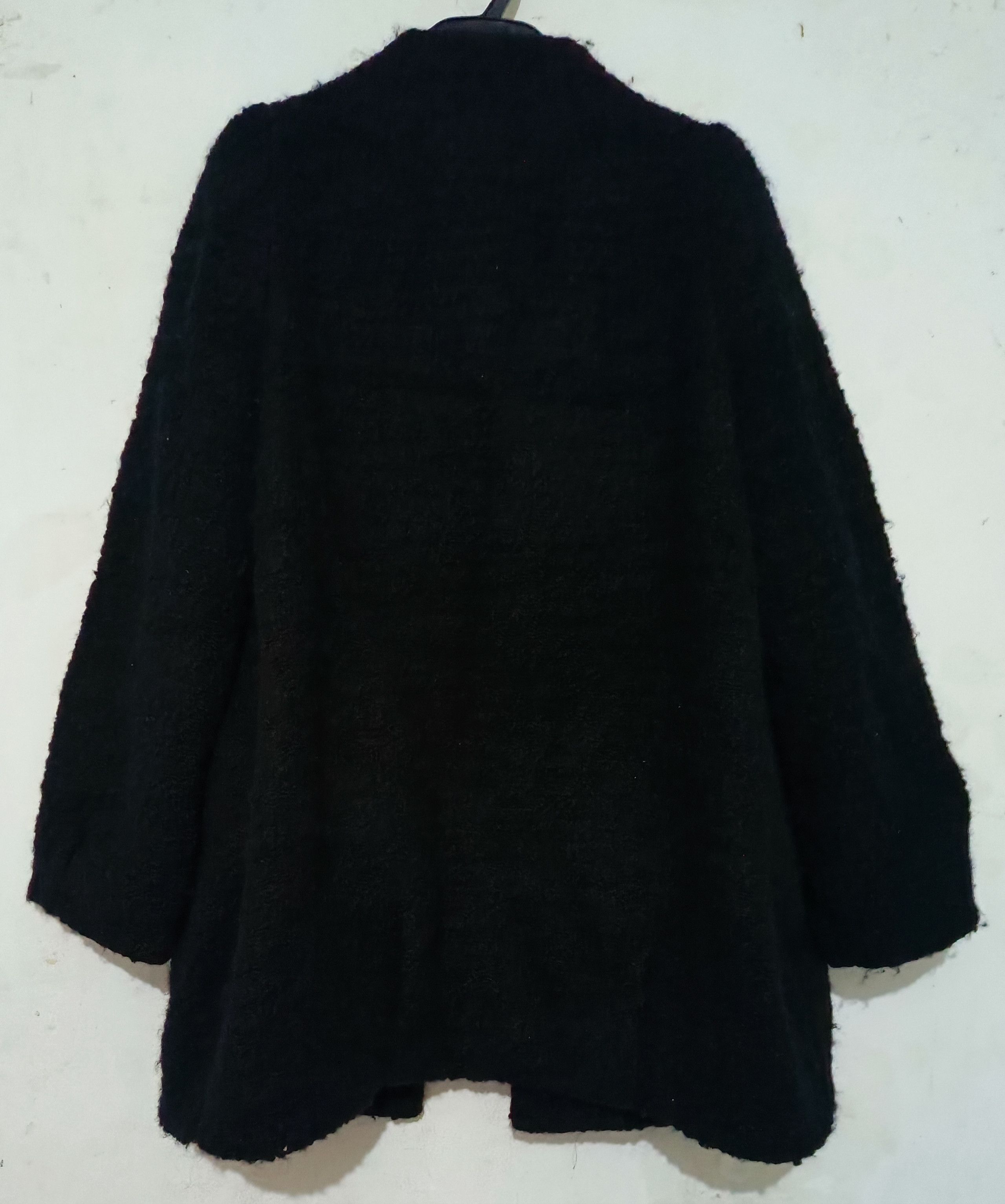 Lanvin 🇯🇵Lanvin Collection Wool Coat Without Front Buttons / Zip Size US M / EU 48-50 / 2 - 2 Thumbnail