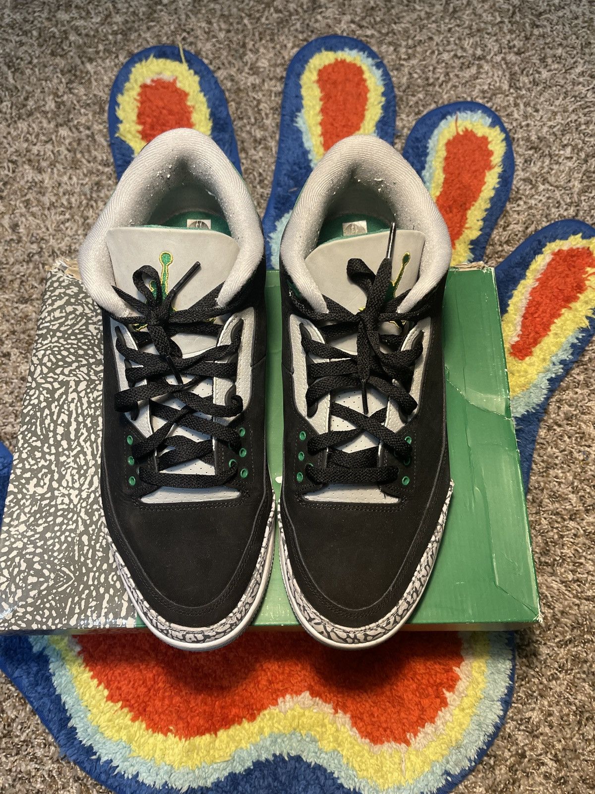 Jordan Brand Air Jordan 3 Retro “Pine Green” Size US 13 / EU 46 - 4 Thumbnail