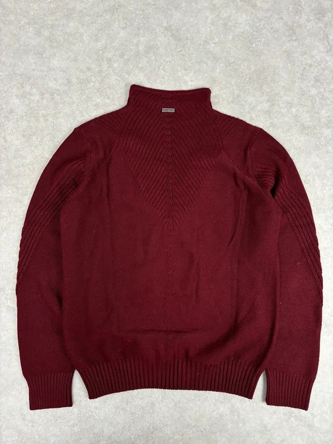 Dirk Bikkembergs 2010s Bikkembergs Burgundy Wool Turtleneck Sweater Size US M / EU 48-50 / 2 - 5 Thumbnail