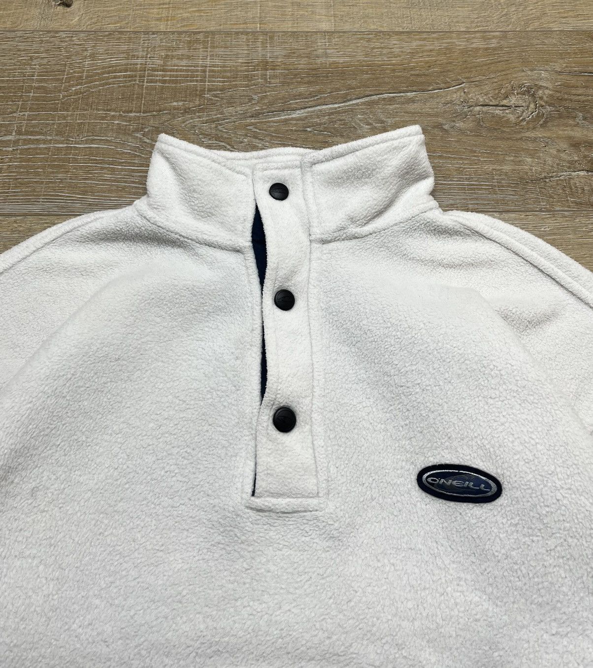 O'Neill Vintage O’Neill 1/4 Big Logo Fleece Pullover 00s Size US M / EU 48-50 / 2 - 10 Thumbnail